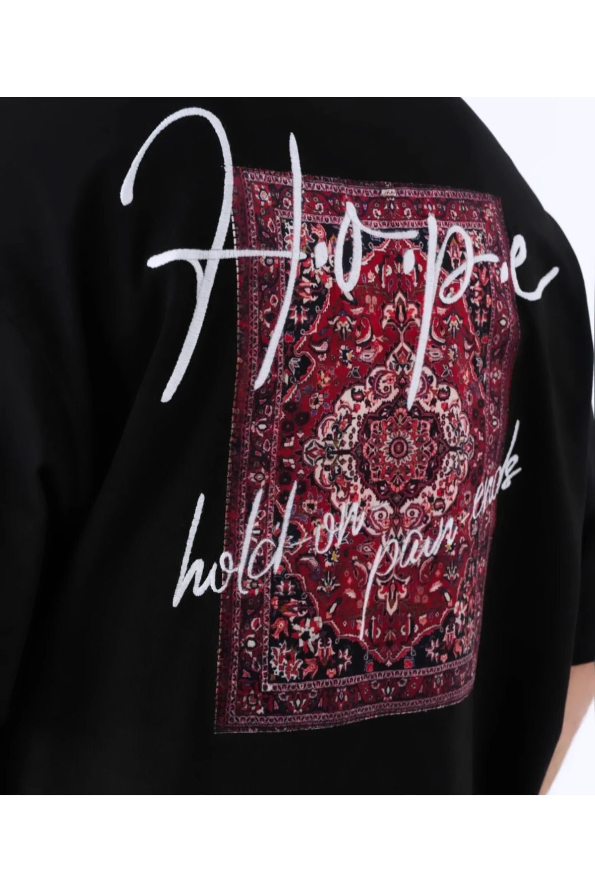 Saw Urbanity HOPE ETNİK HALI DESEN T-shirt