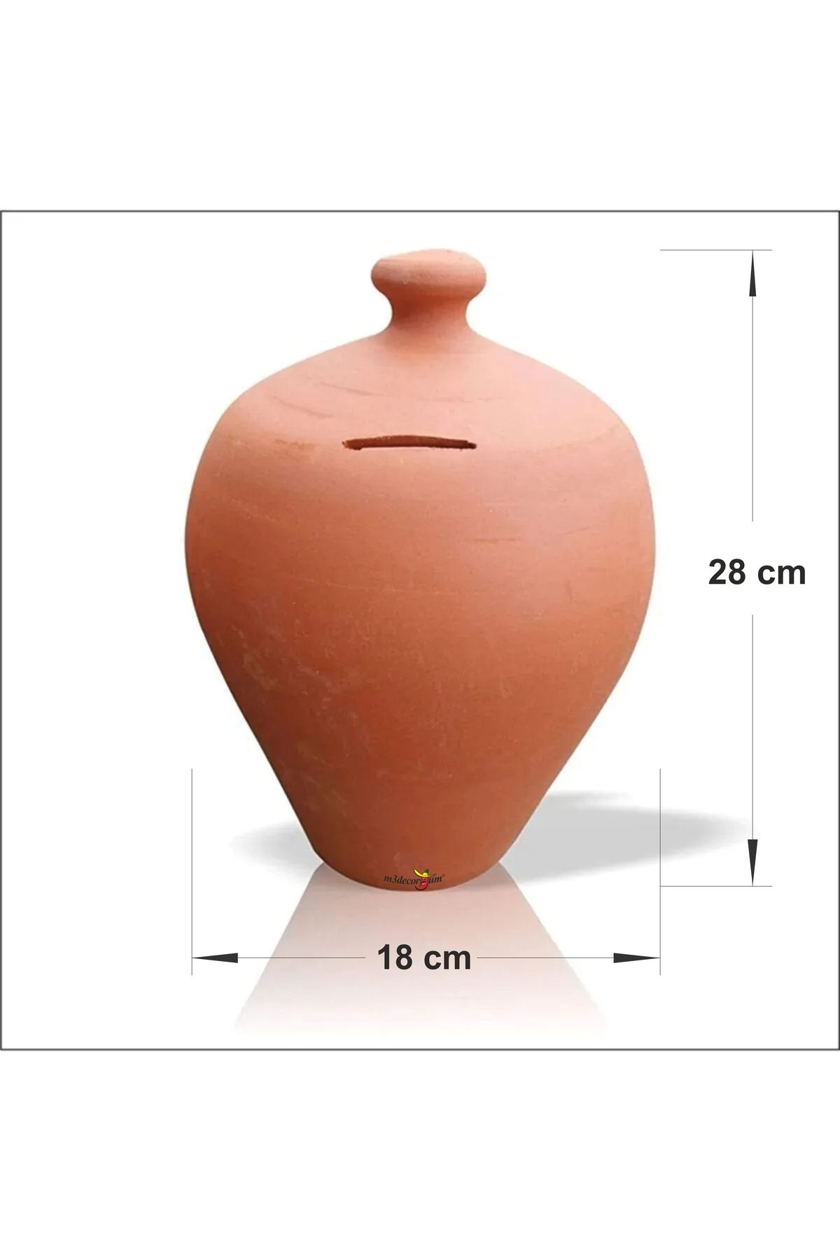 TOPRAKTAN ÇÖMLEK-Retrievable by Opening Without Breaking Define Piggy Bank Test Real Pottery with Club 2