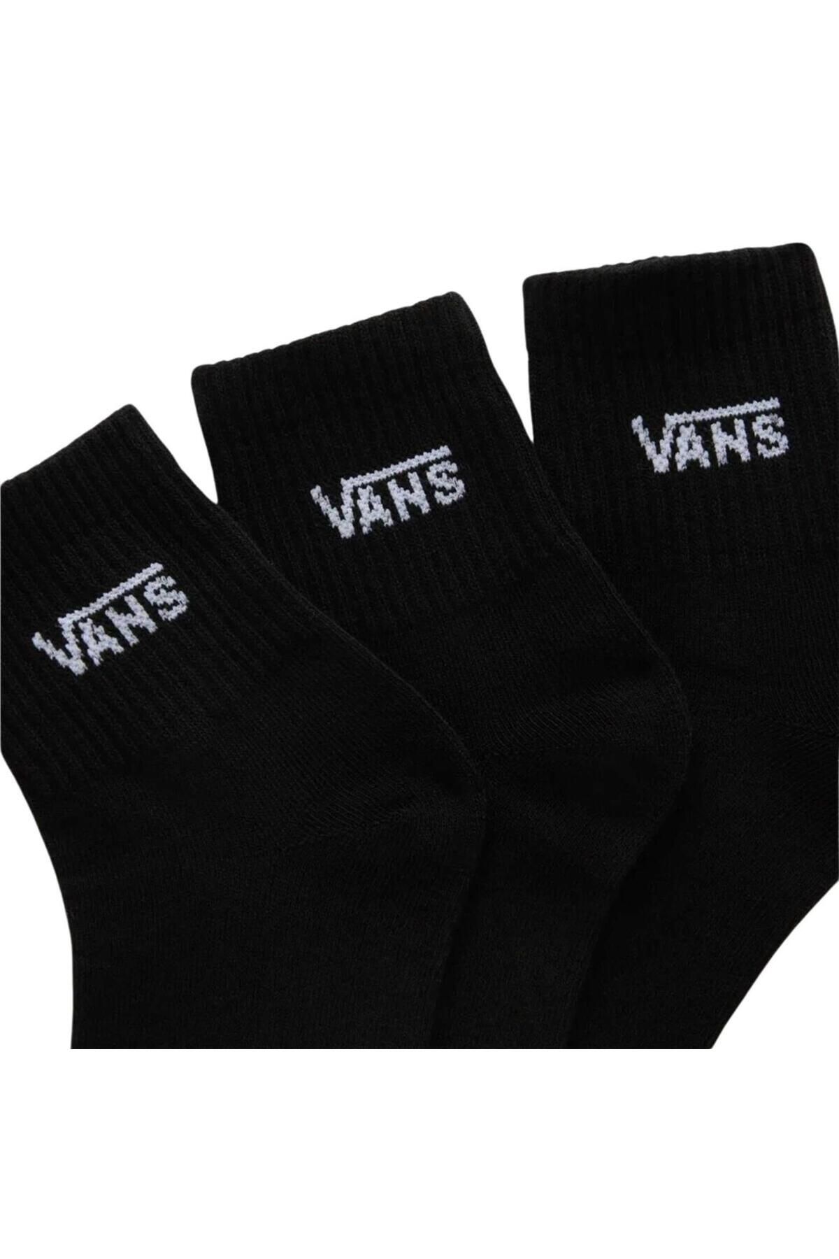 جوراب مشکی زنانه نیمه خدمه کلاسیک اورجینال Vans
