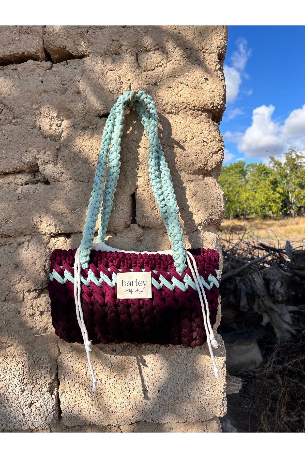 BARLEY Knit Örgü Çanta