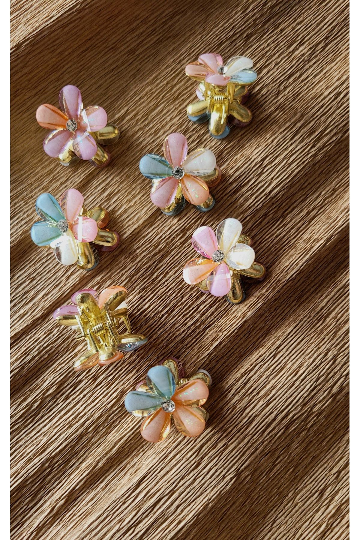 GÜLPEŞE-2 Colorful Minimal Flower Latch Buckles in Model 596 3