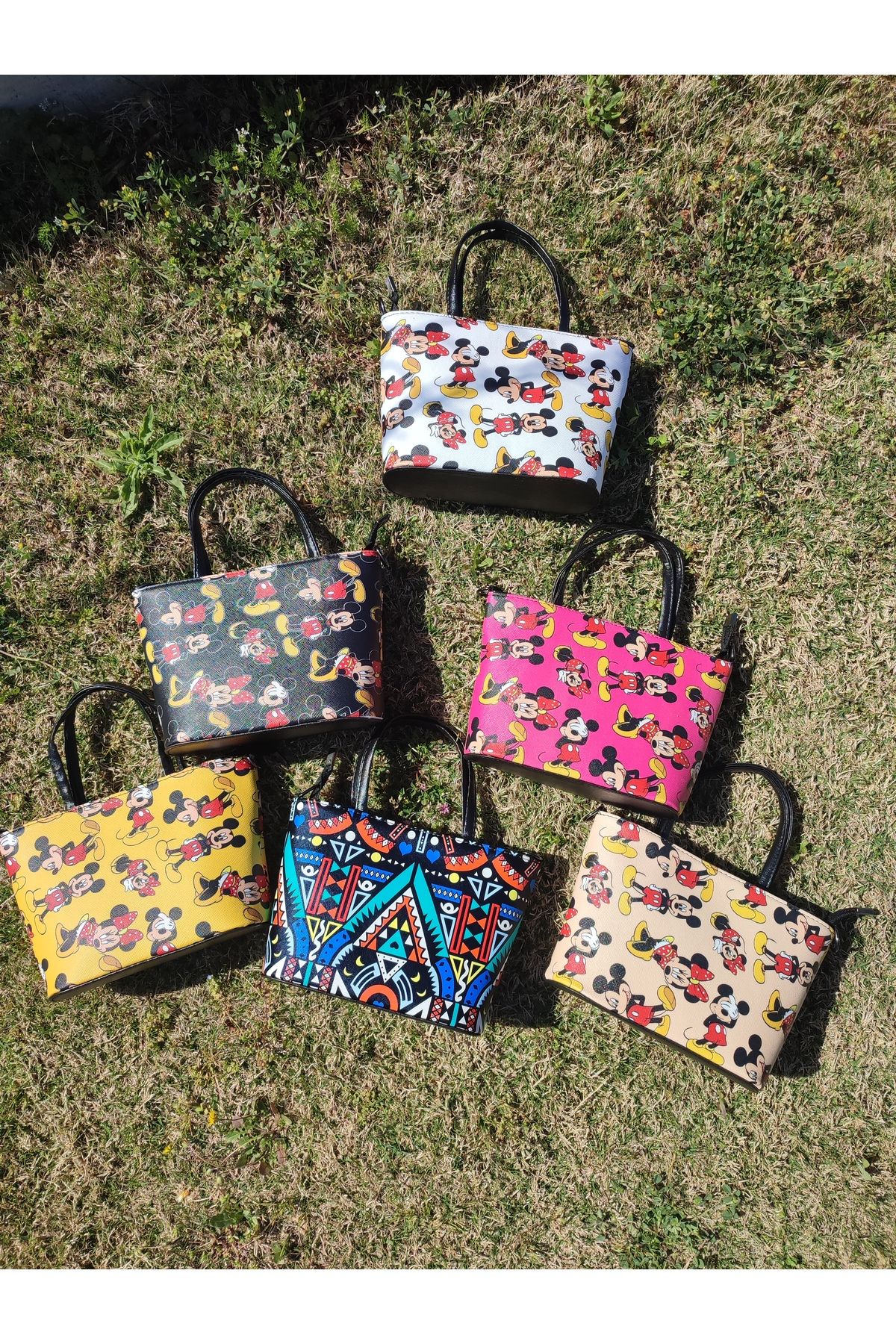 Doze-Yellow Mickey Girl's Bag 3
