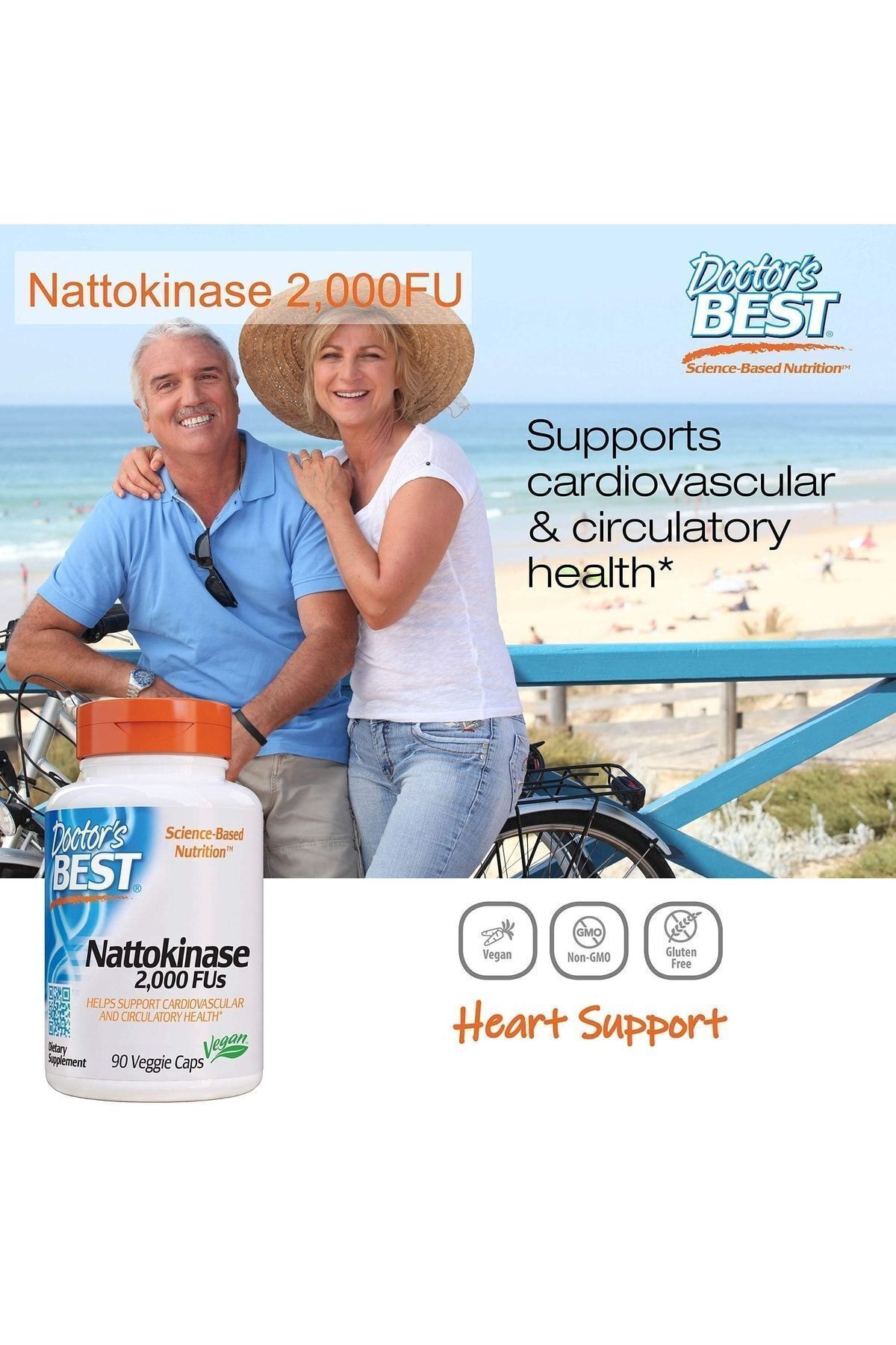 Doctor's Best-Nattokinase 2.000 - Fus Fibrinolytic Enzyme, Cardiovascular and Circulatory Health Nutritional Supplement 3