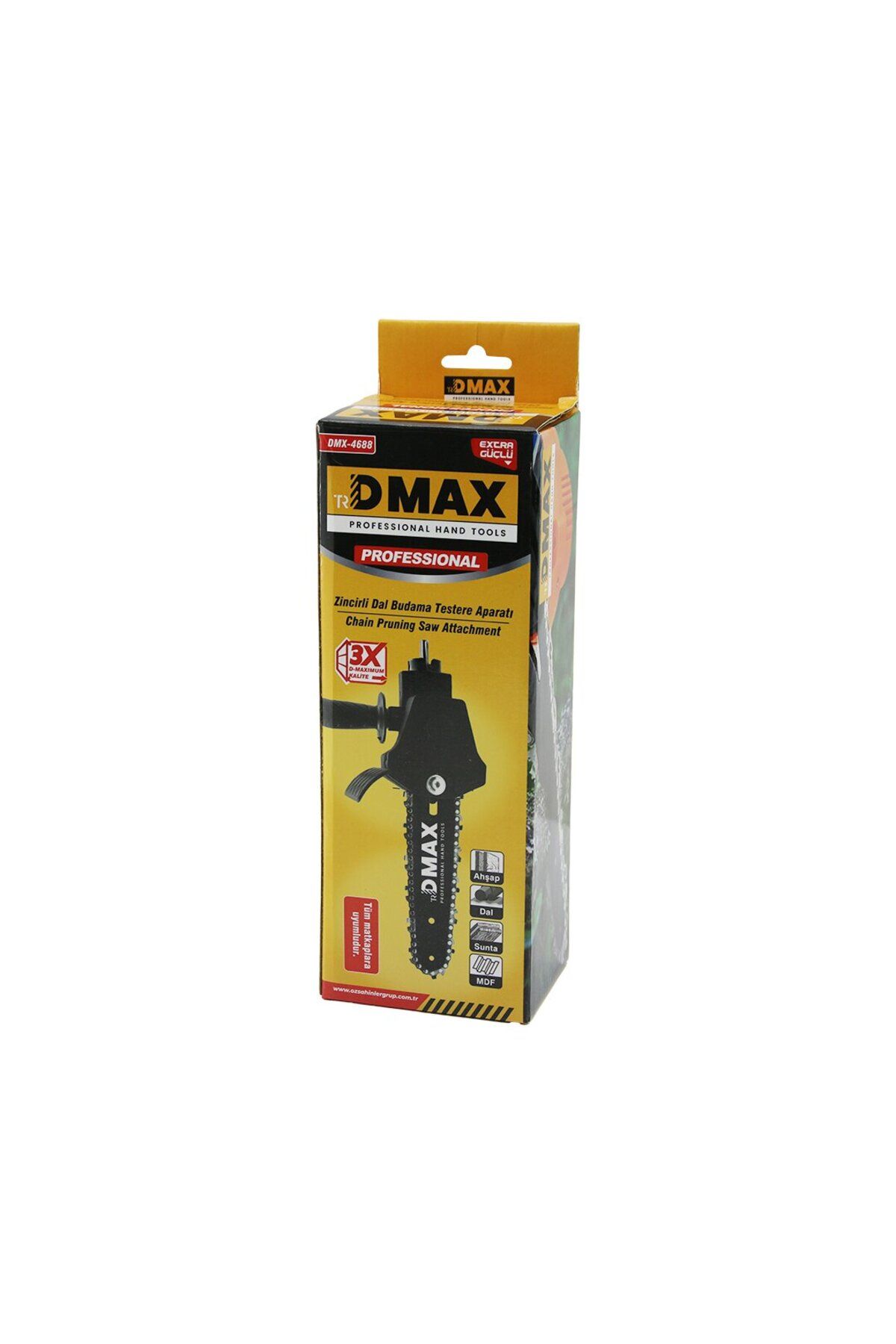 ONE MATKAPA TAK KULLAN ZİNCİRLİ BUDAMA - DAL KESME TESTERE APARATI TÜM MATKAPLARA UY - CDY6690-3747