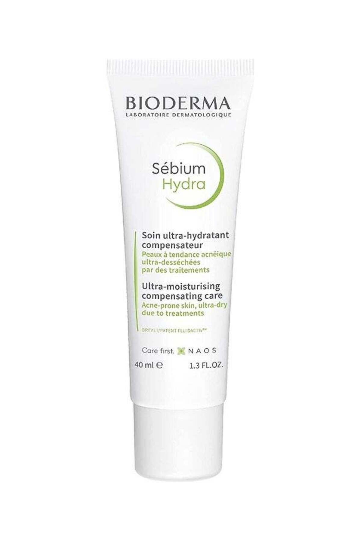 BIODERM-Sebium Hydra Moisturizing and Replenishing Cream with Ultra-Moisturizing White 40ml 1