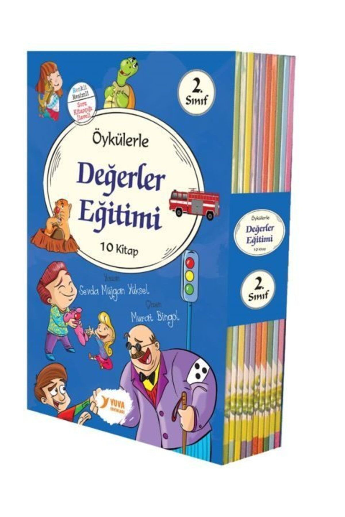 Destek Yayınları Öykülerle Değerler Eğitimi 2 Sınıflar İçin 10 Kitap Set
