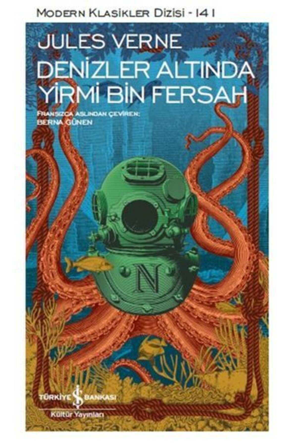 Destek Yayınları Denizler Altında Yirmi Bin Fersah Modern Klasikler Dizisi