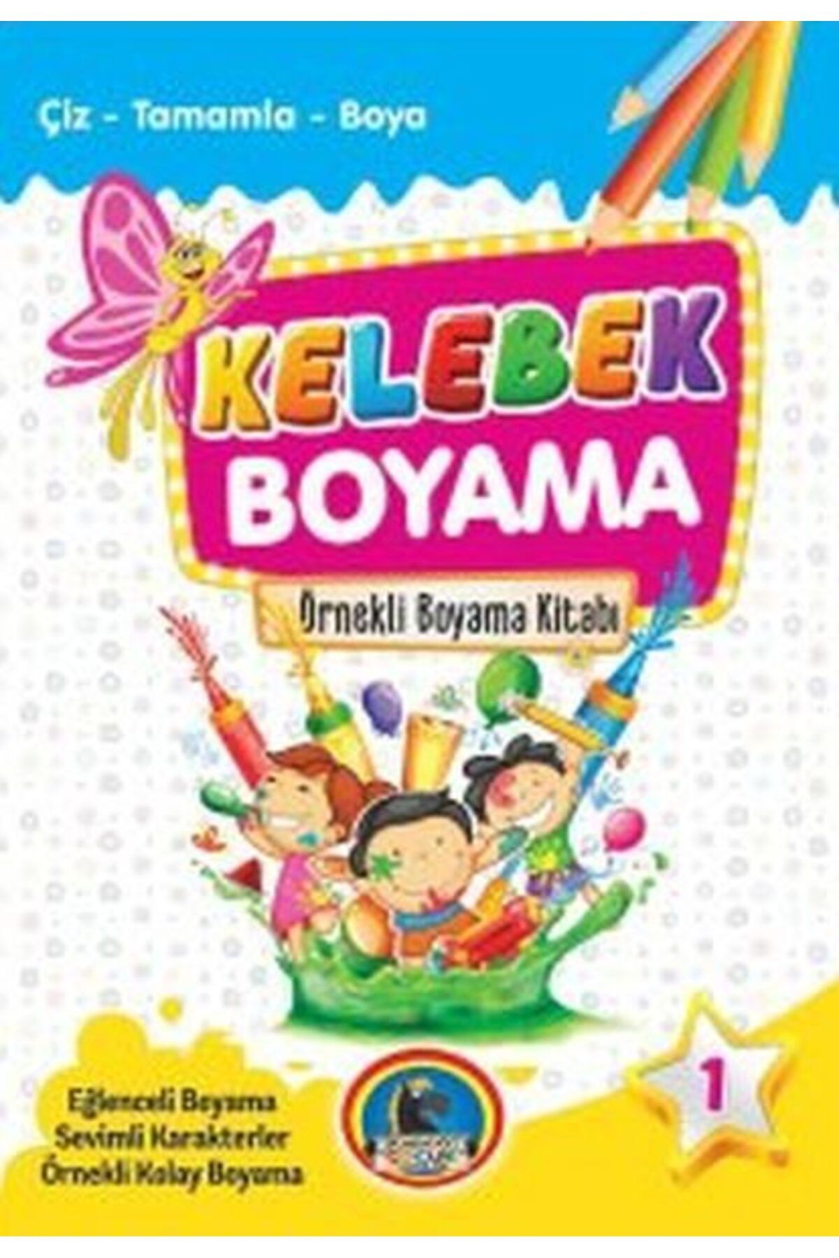 Karatay Yayınları Kelebek Boyama Kitabı 8 Kitap Takım