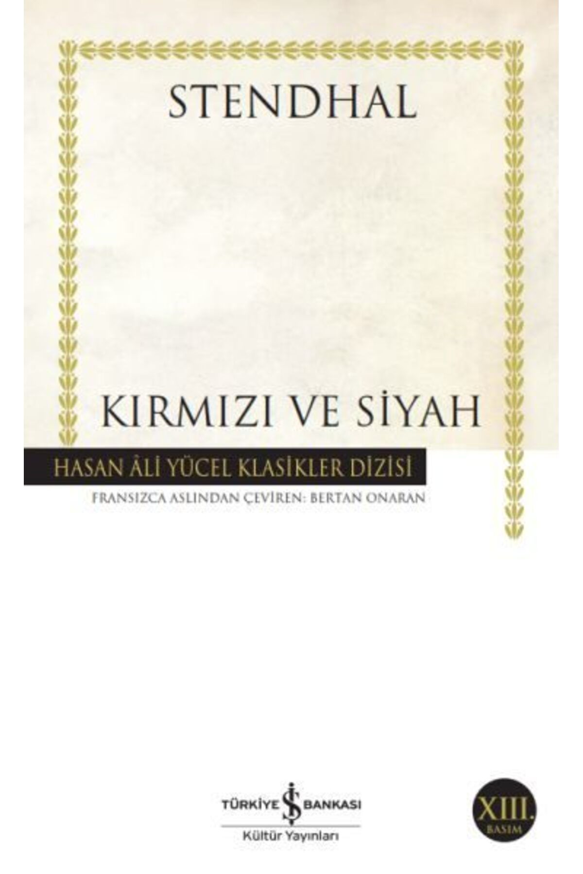 Destek Yayınları Kırmızı ve Siyah Hasan Ali Yücel Klasikleri
