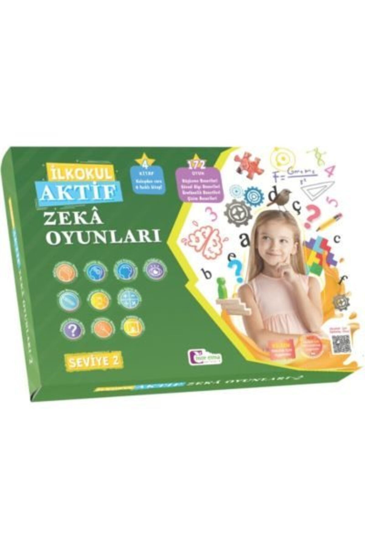 Destek Yayınları İlkokul Aktif Zeka Oyunları 2