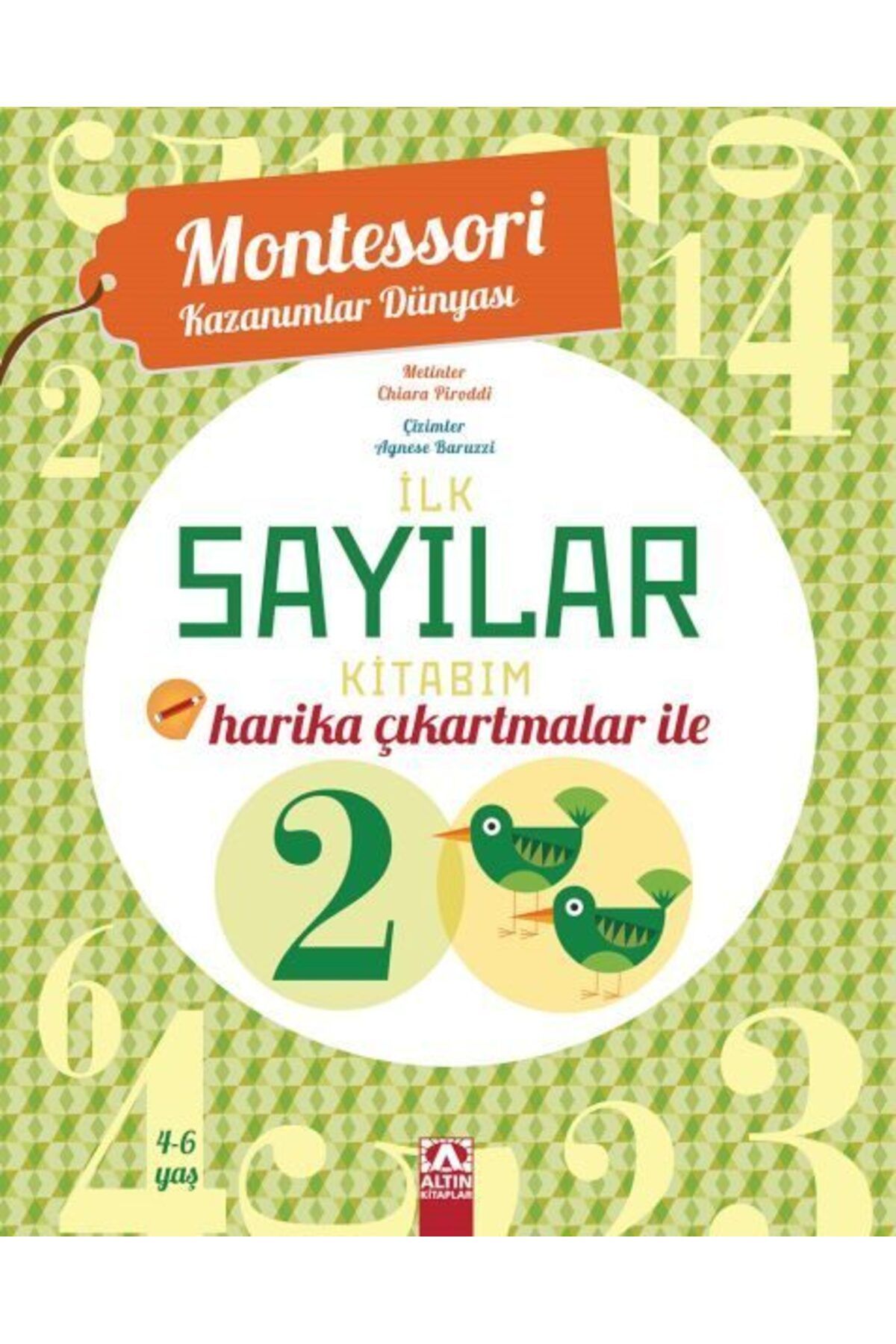 Destek Yayınları Montessori Kazanımlar Dünyası İlk Sayılar Kitabım 46 yaş