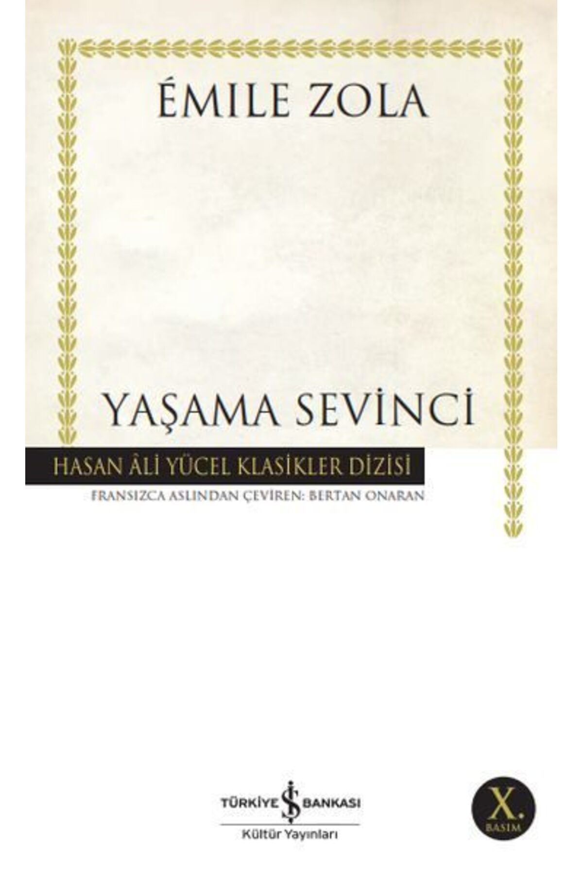 Destek Yayınları Yaşama Sevinci Hasan Ali Yücel Klasikleri