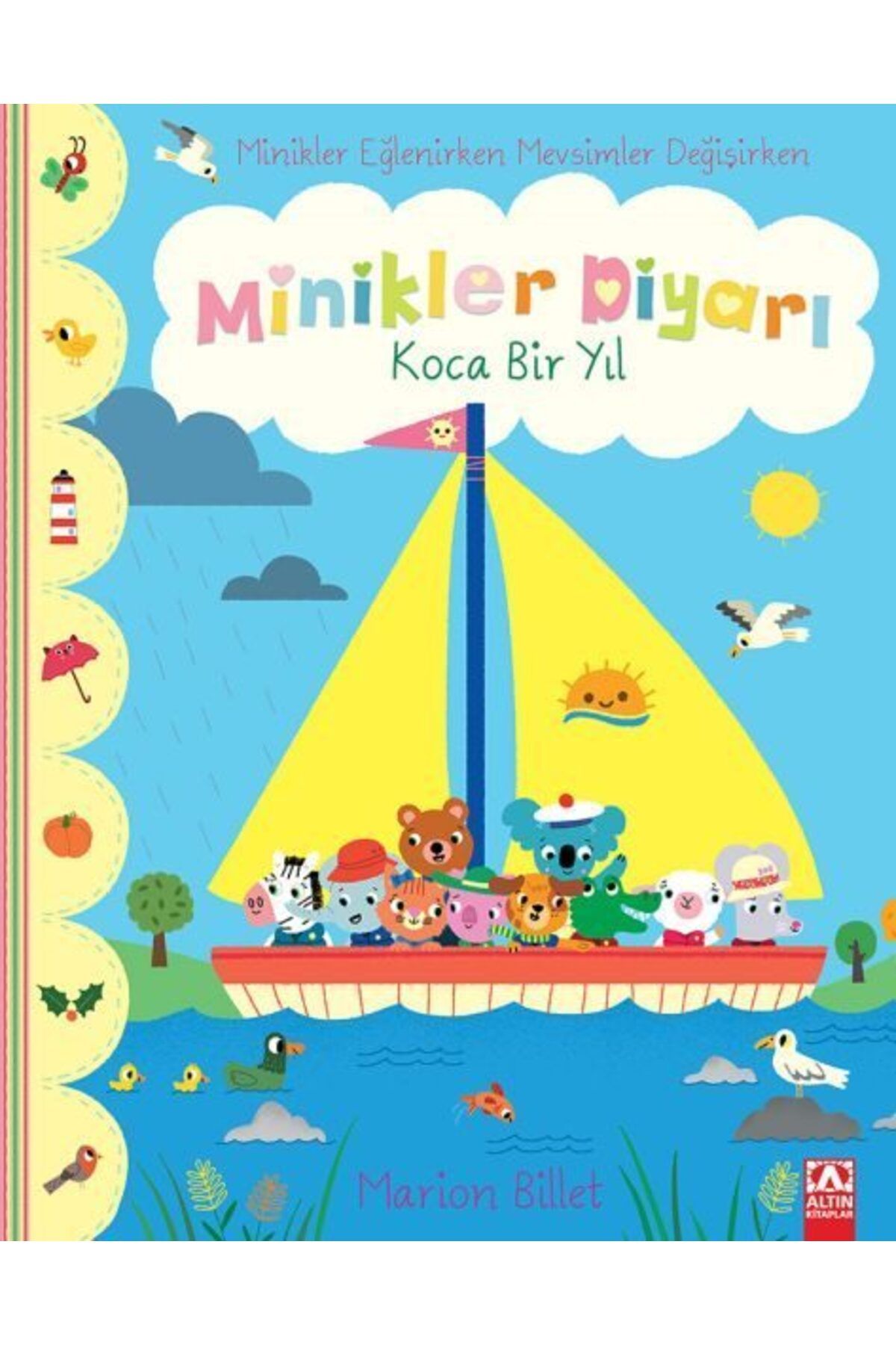 Destek Yayınları Koca Bir Yıl Minikler Diyarı