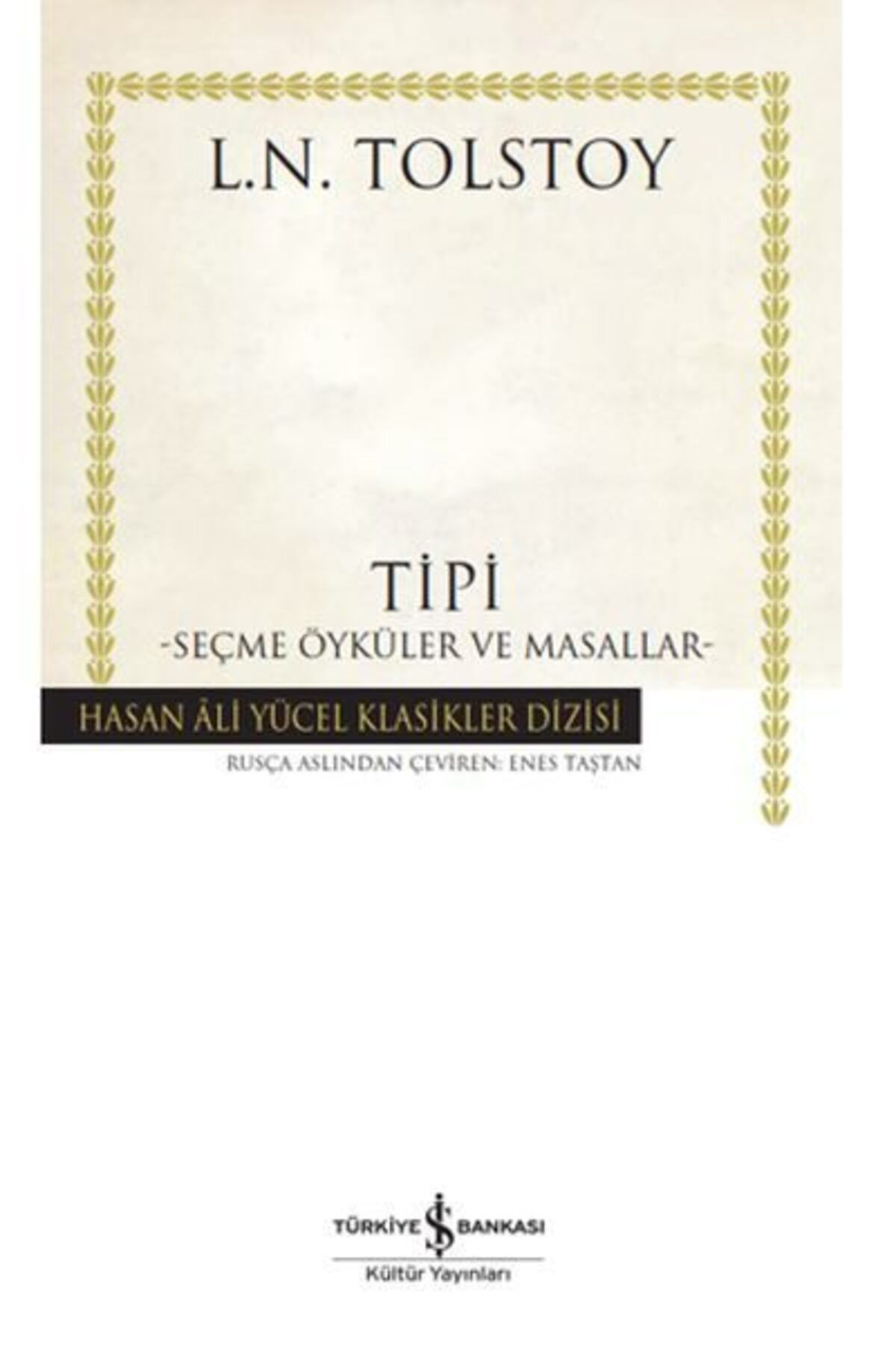 Destek Yayınları Tipi Seçme Öyküler ve Masallar Hasan Ali Yücel Klasikleri