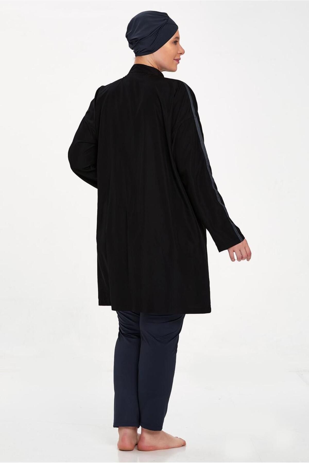 Alvina-Бански костюм с размер plus size modest - 1427 3