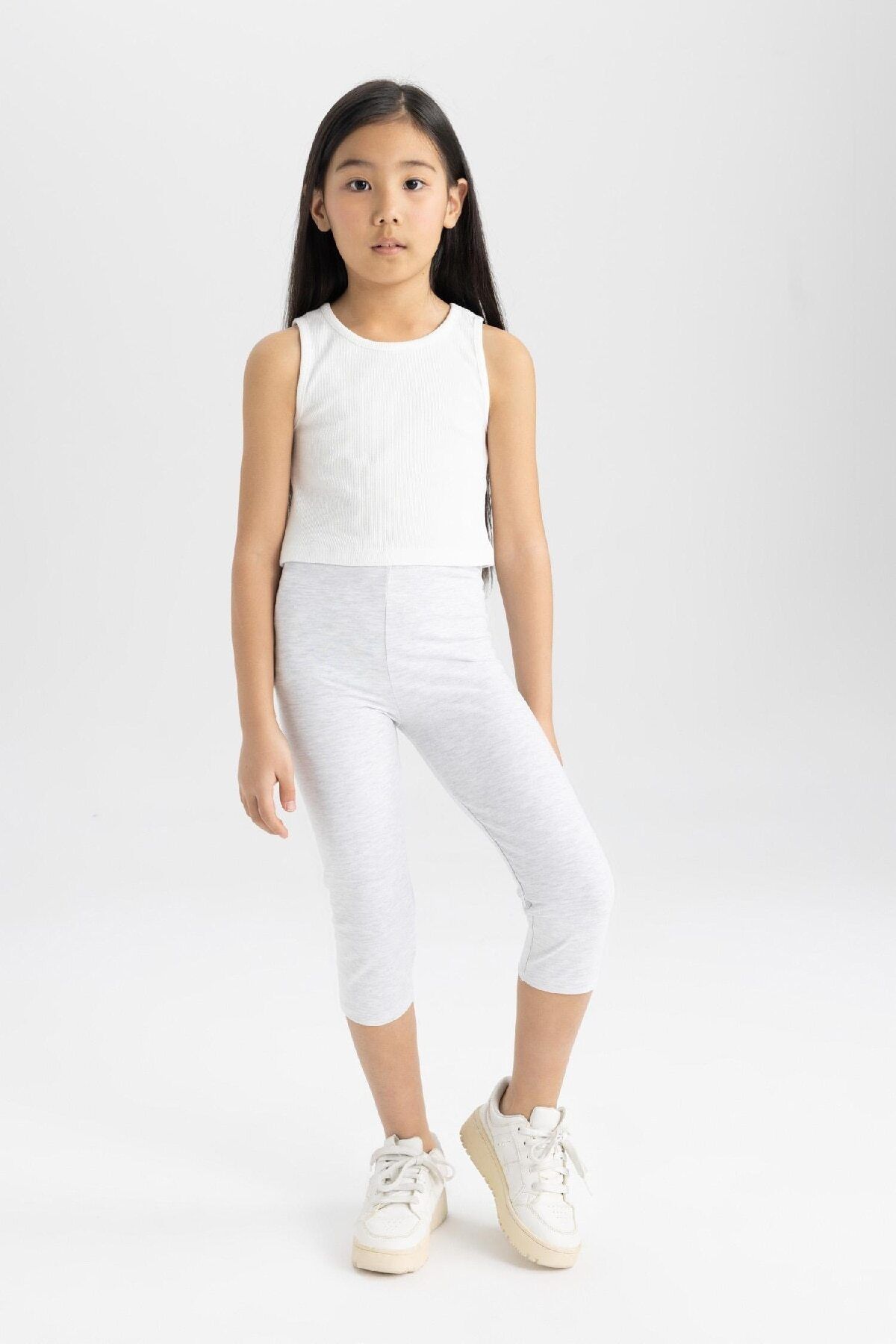 DeFacto-Lány Midi Basic tömör harisnyanadrág B5656a824sm 2