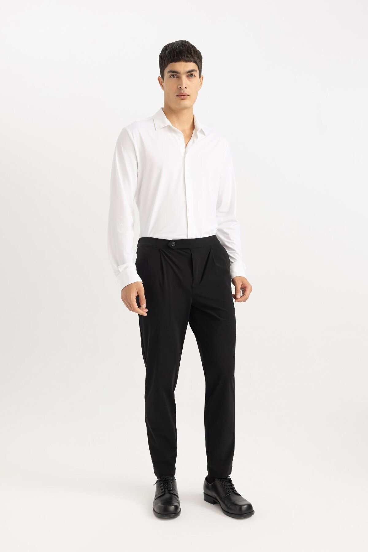 DeFacto-Pantaloni de jogger întind în toate direcțiile cu picior drept B6463ax24sp 7