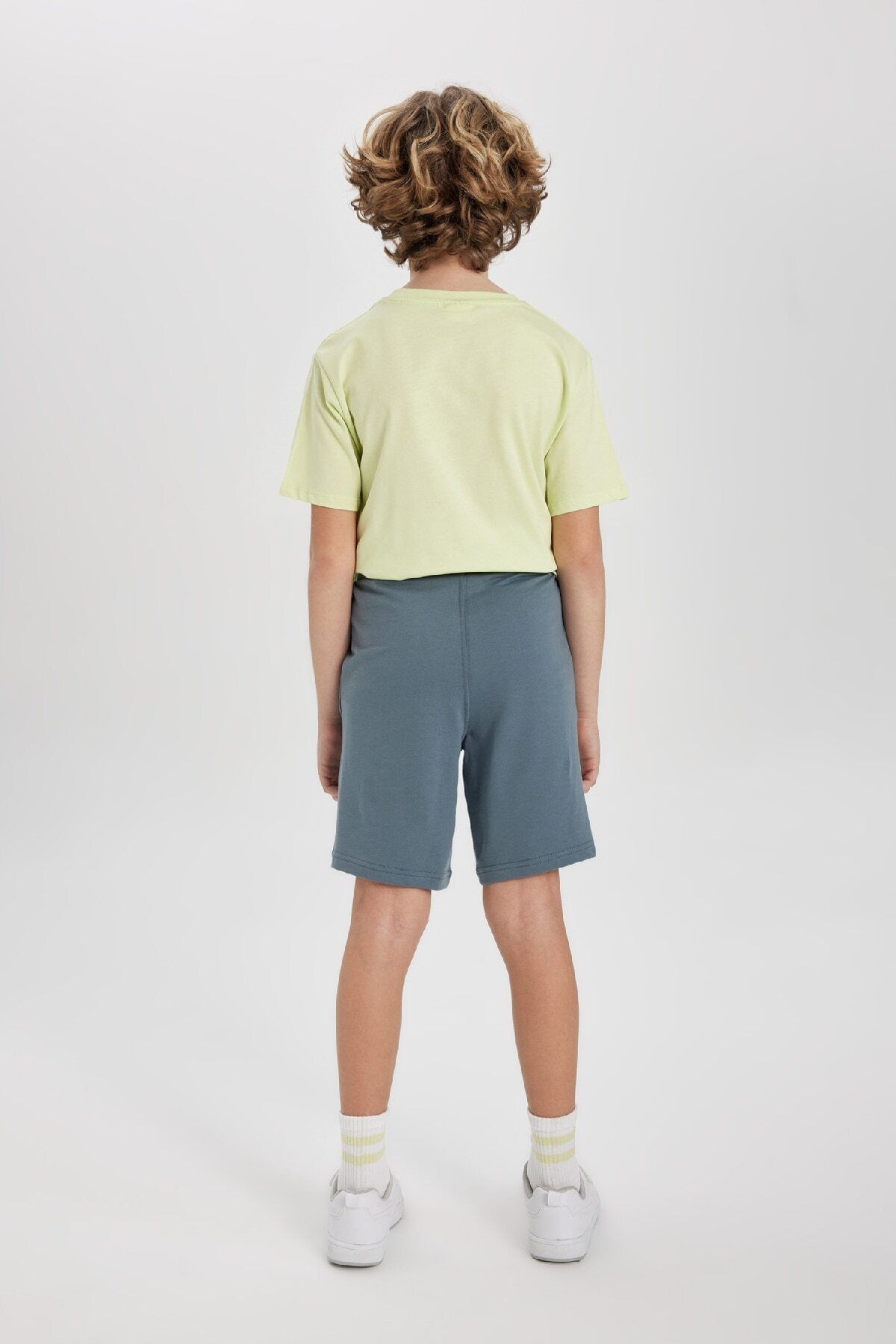 DeFacto-Boy's Basic Bermuda Shorts B5867A824Sm 6