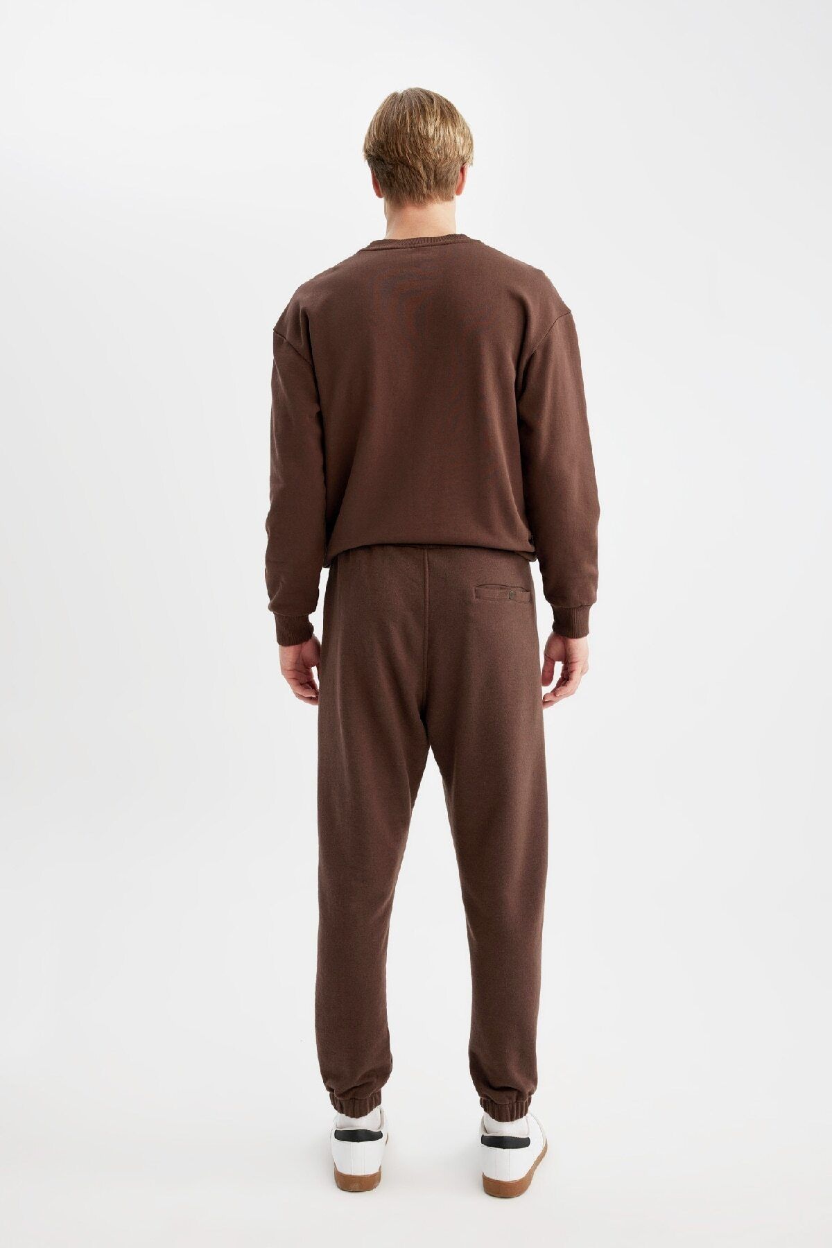 DeFacto-Fleto Pocket - Elastické tepláky Regular Fit v pase C1776Ax23Cw 7