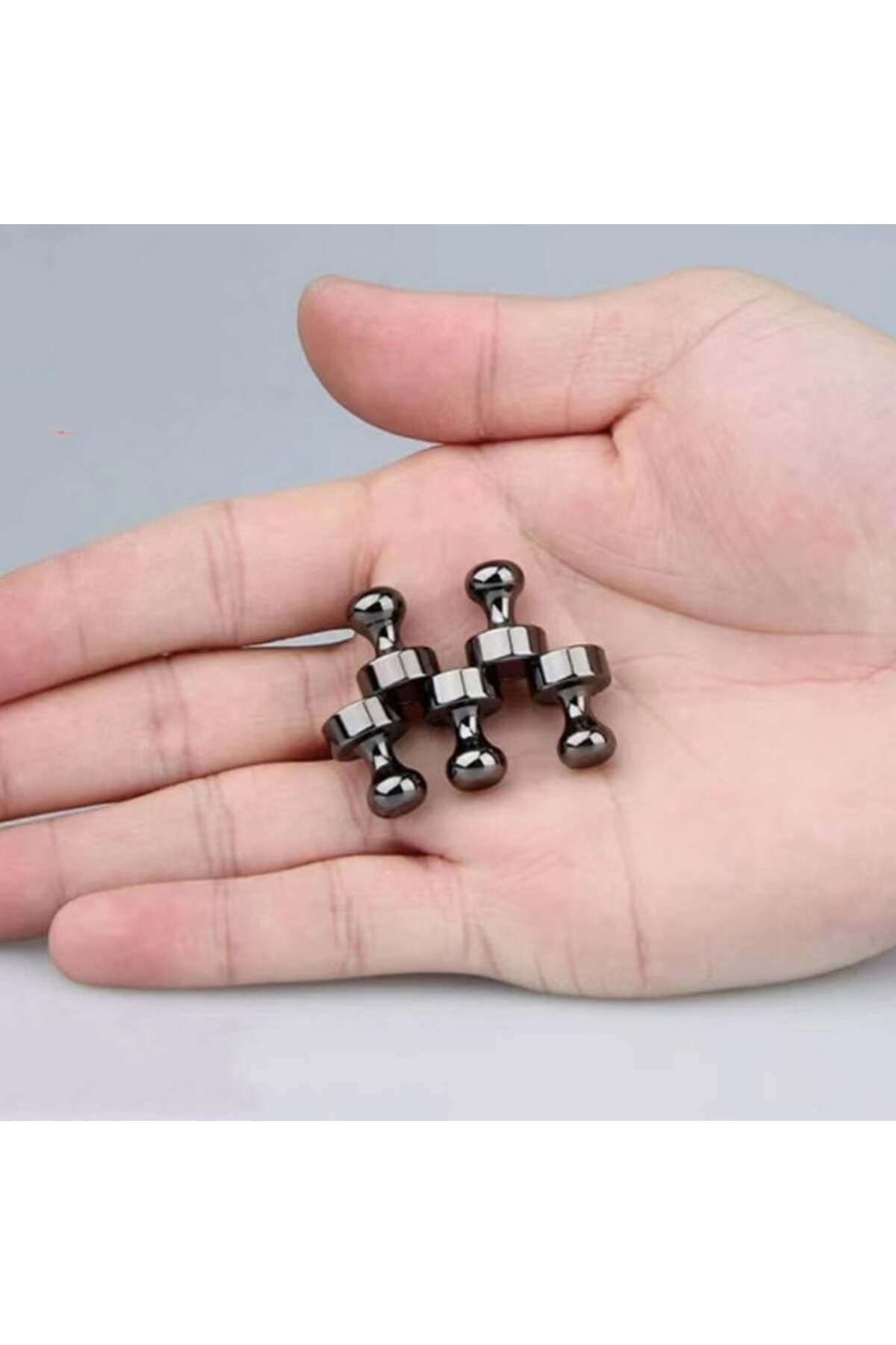COOYA-12 Magnetic Pins, Strong Suction, Flexible Movement, 12 * 16cm, For Teaching Office, Round, Black 1