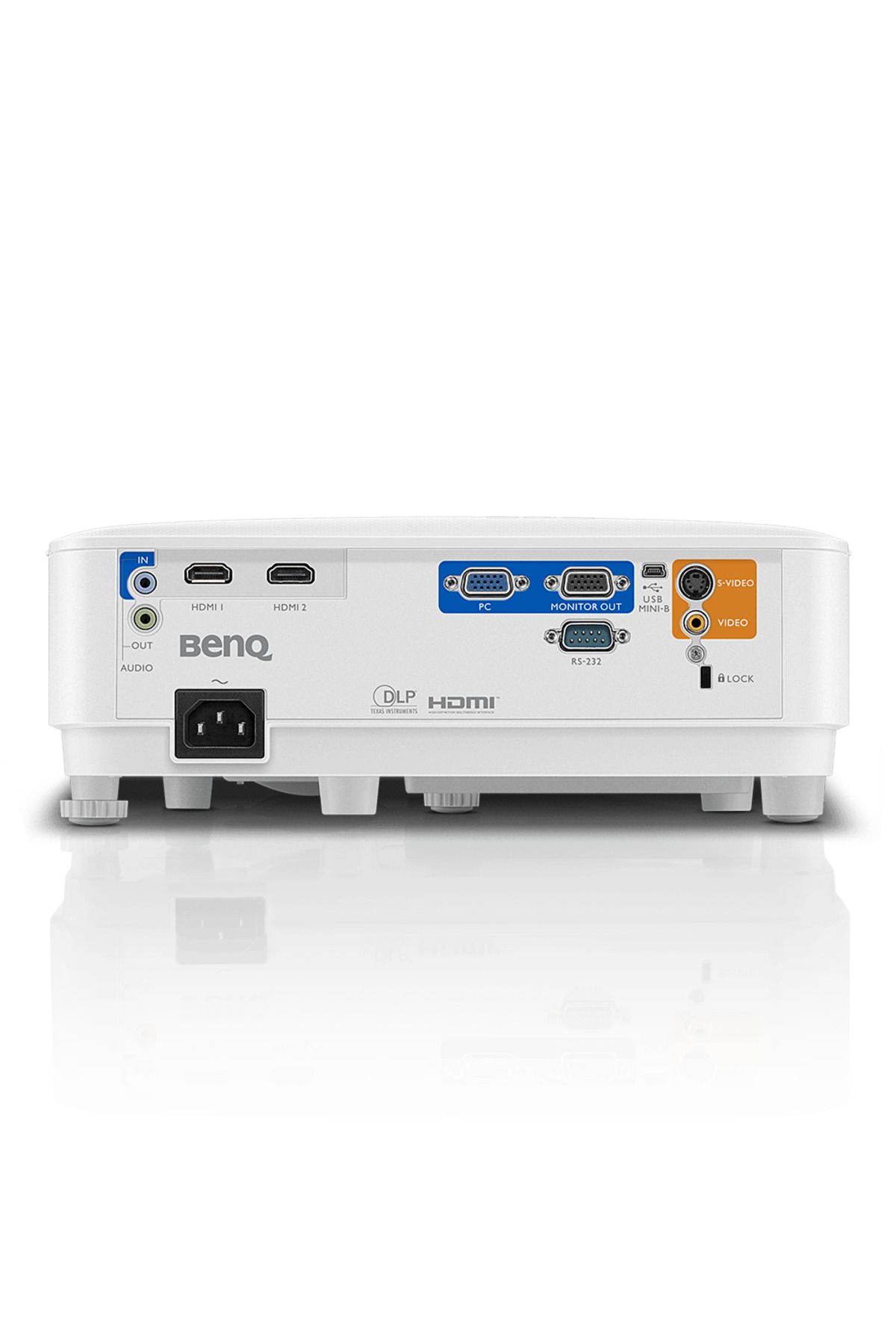 BENQ-Ms550 3600 Ans 800x600 Svga Vga Usb A 20.000:1 3d Dlp Projektör 4