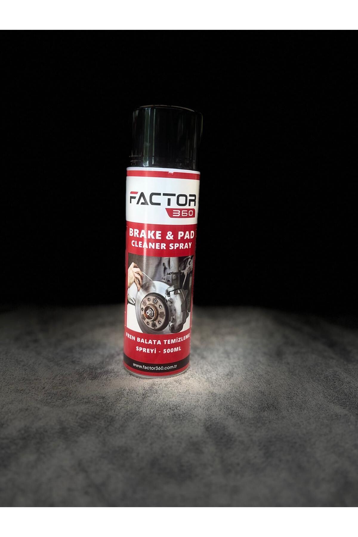 Tulpar FACTOR360 FREN BALATA TEMİZLEYİCİ - 500ML AEROSOL