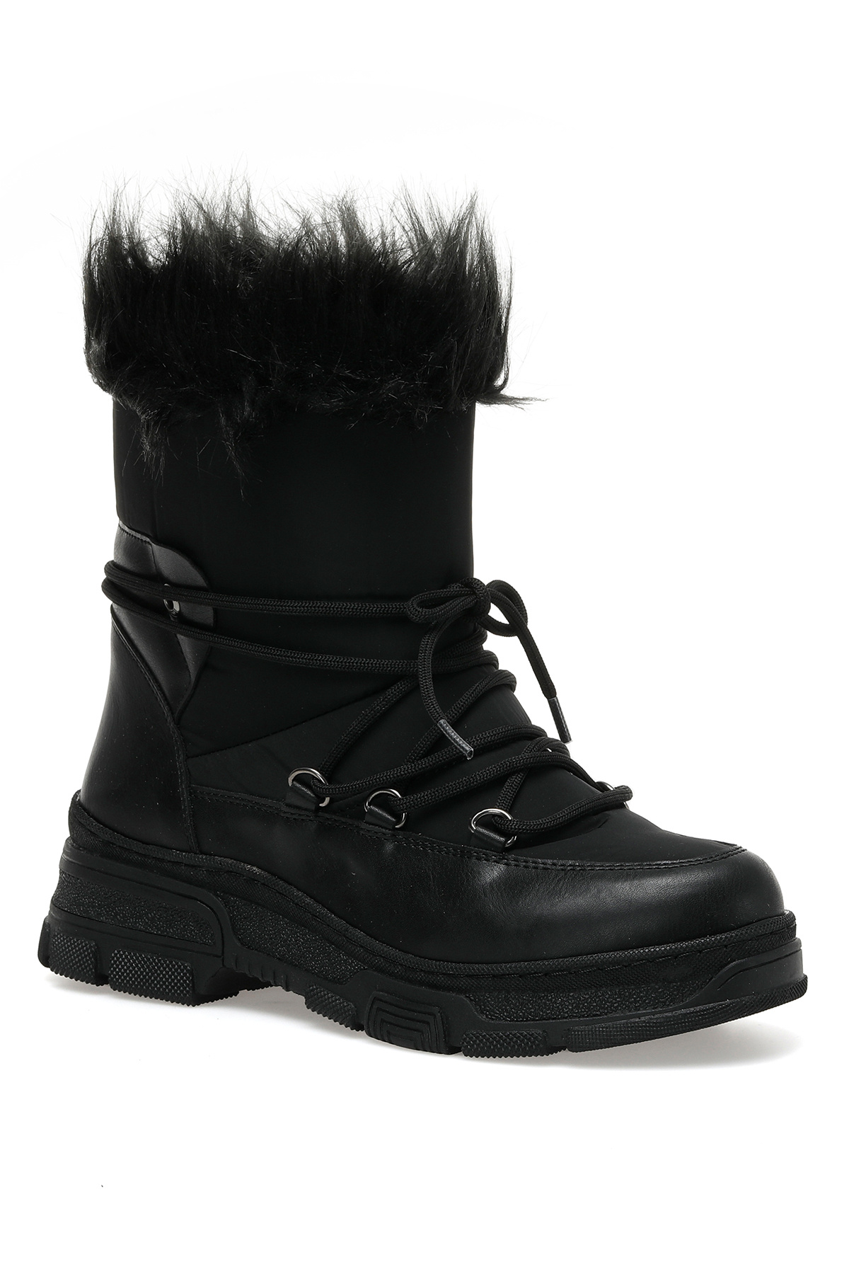 İnci-Incı Marala.z 2pr schwarze Damen-Schneestiefel 2