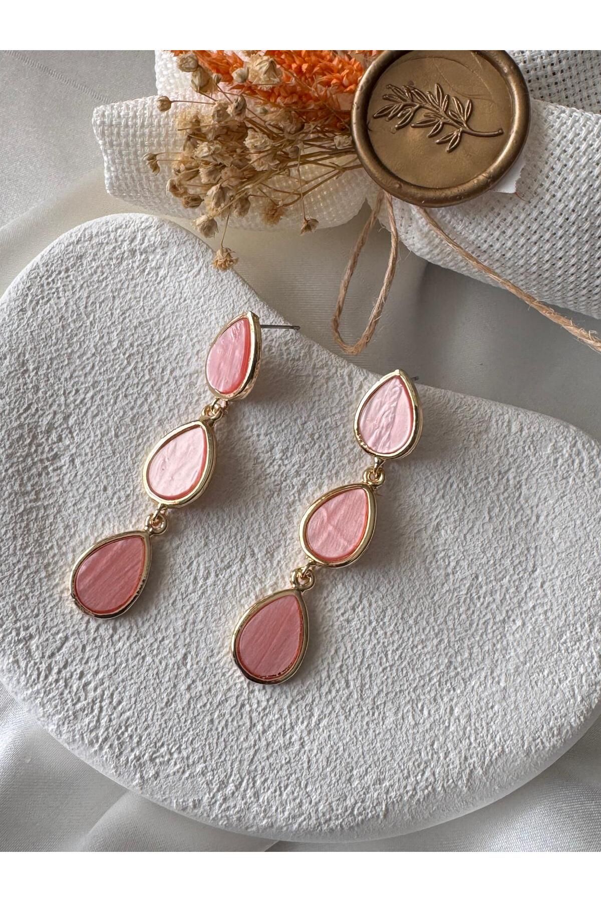 H&S AKSESUAR-Design Drop Model Earrings 2