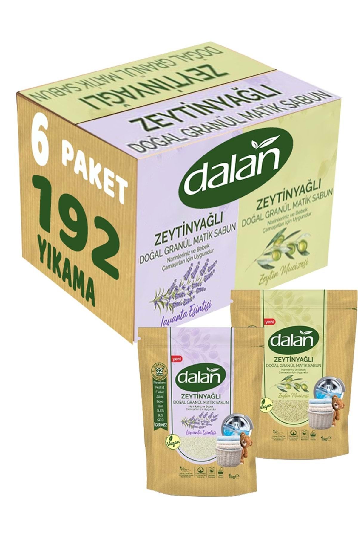 Doğal Granül Sabun Tozu 1kg Karma Set 3 3:6kg Doğal Bebekler Için Lavanta Ve Zeytinyağlı