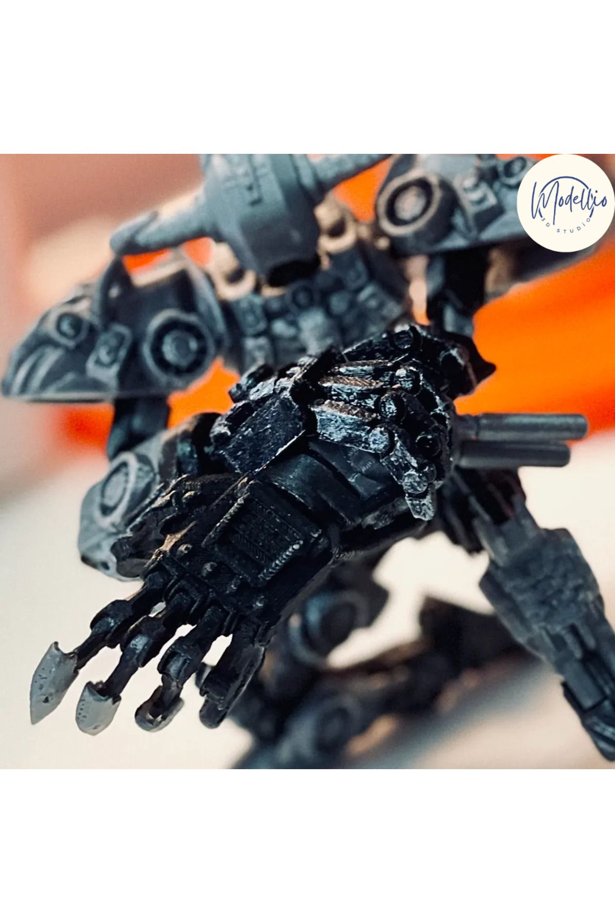 Modellio3D-Dummy 13 Armored Model (Bull) - 3D Printing Figure 4