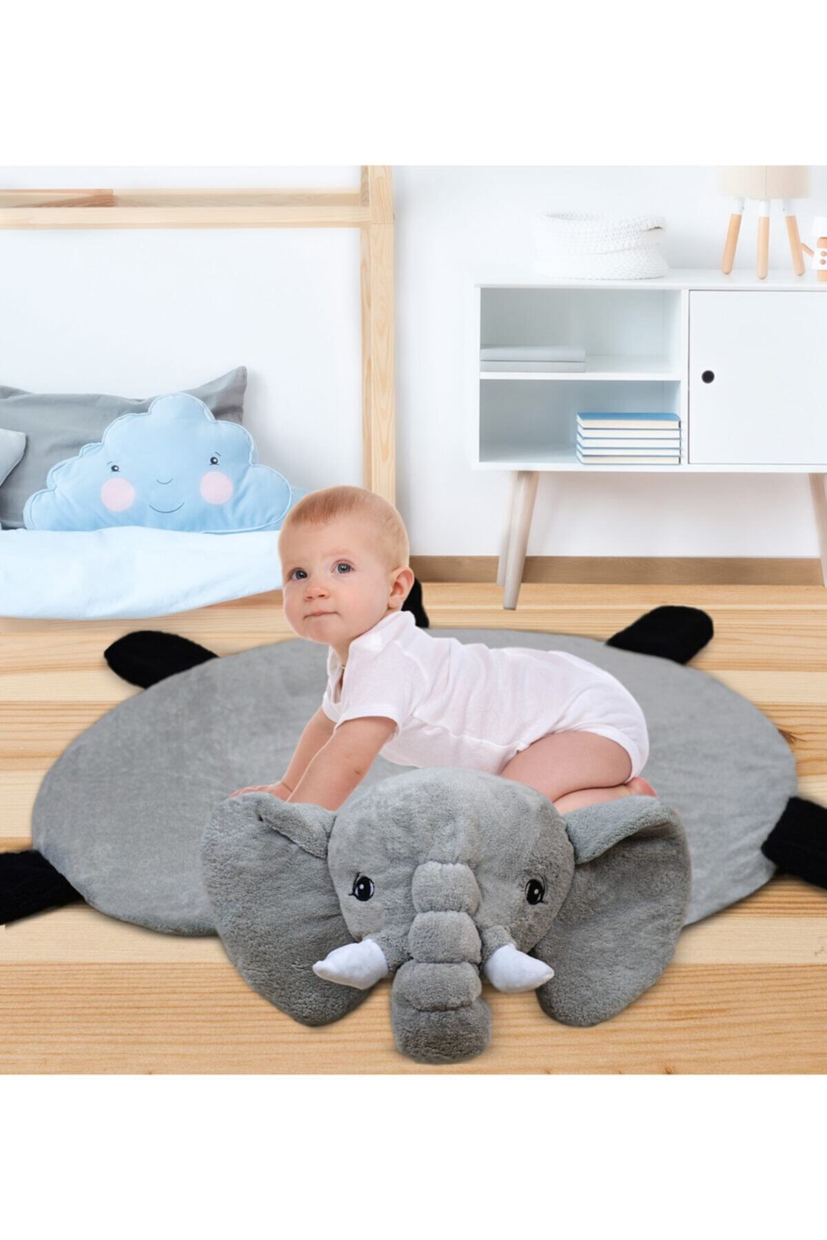 Özgüner Oyuncak Bebek Oyun Halısı 120 Cm Filli Oyun Matı (%100 Yerli) fotoğrafı 2 (önizleme)