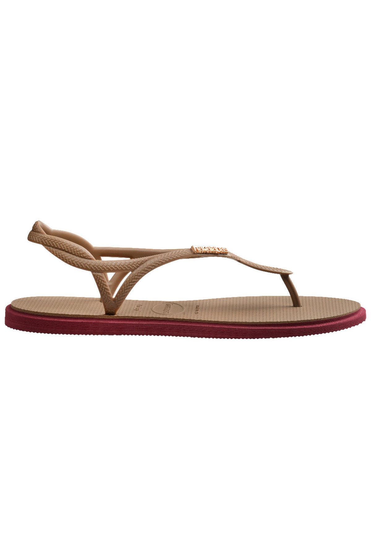 Havaianas-Luna Point Rose Gold Women's Flip Flops 3