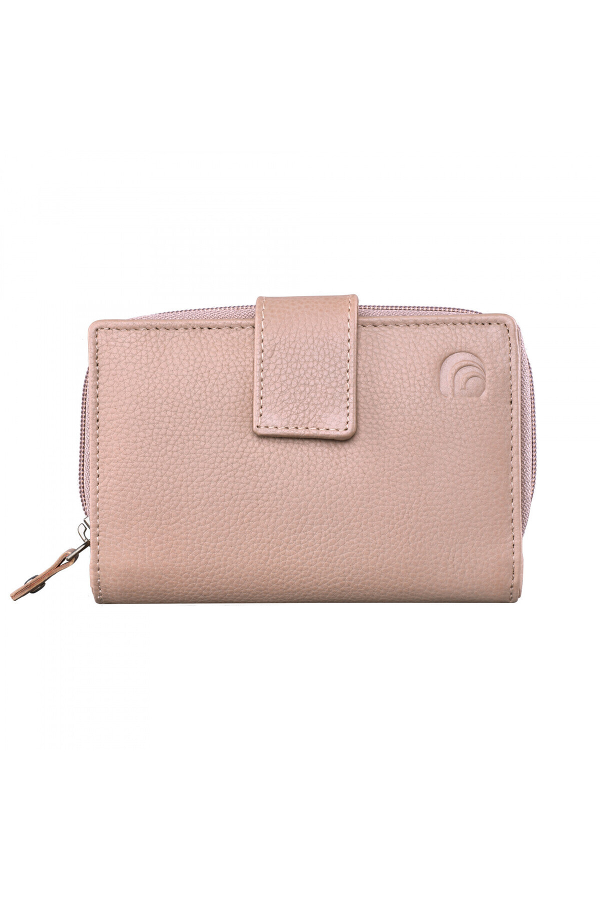 delis-Portofel Dama , Annelisse Pt1219, Piele Naturala, Crem 2