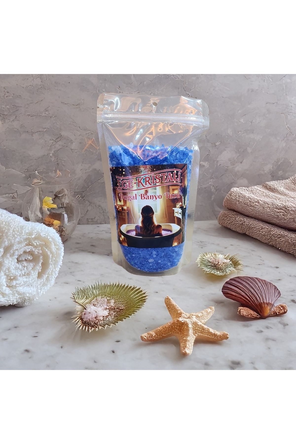 EGE KRİSTALİ Ege Kristali Okyanus Aromalı Banyo Tuzu 350 gr