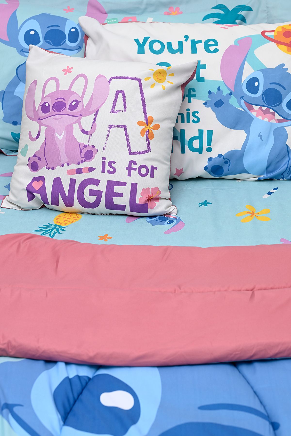 Lilo & Stitch-HM-5IN1BNB-03 - Lilo & Stitch LILO & STITCH 5IN1 BNB COMFORTER SET - HM-5IN1BNB-03 8