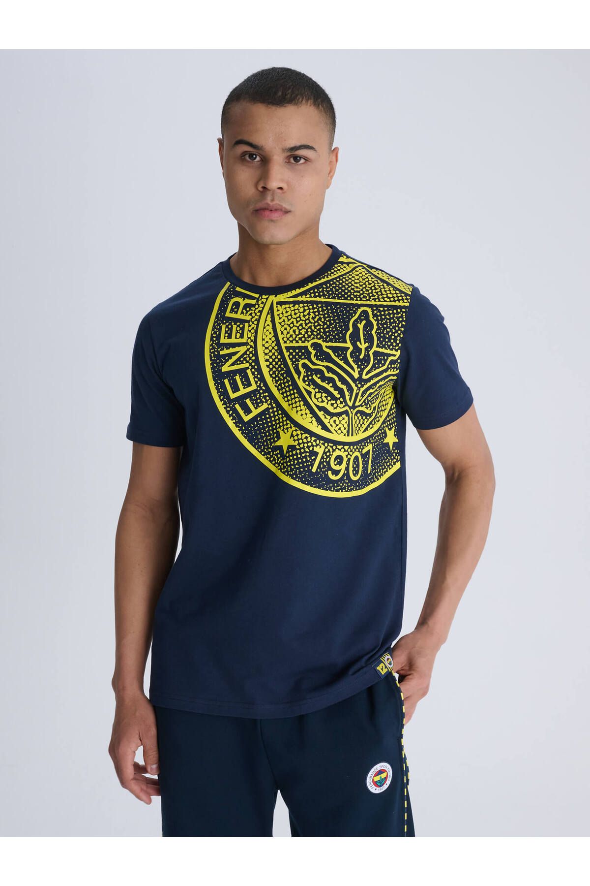 Fenerbahçe ERKEK TRIBUN HALFTONE LOGOLU TSHIRT