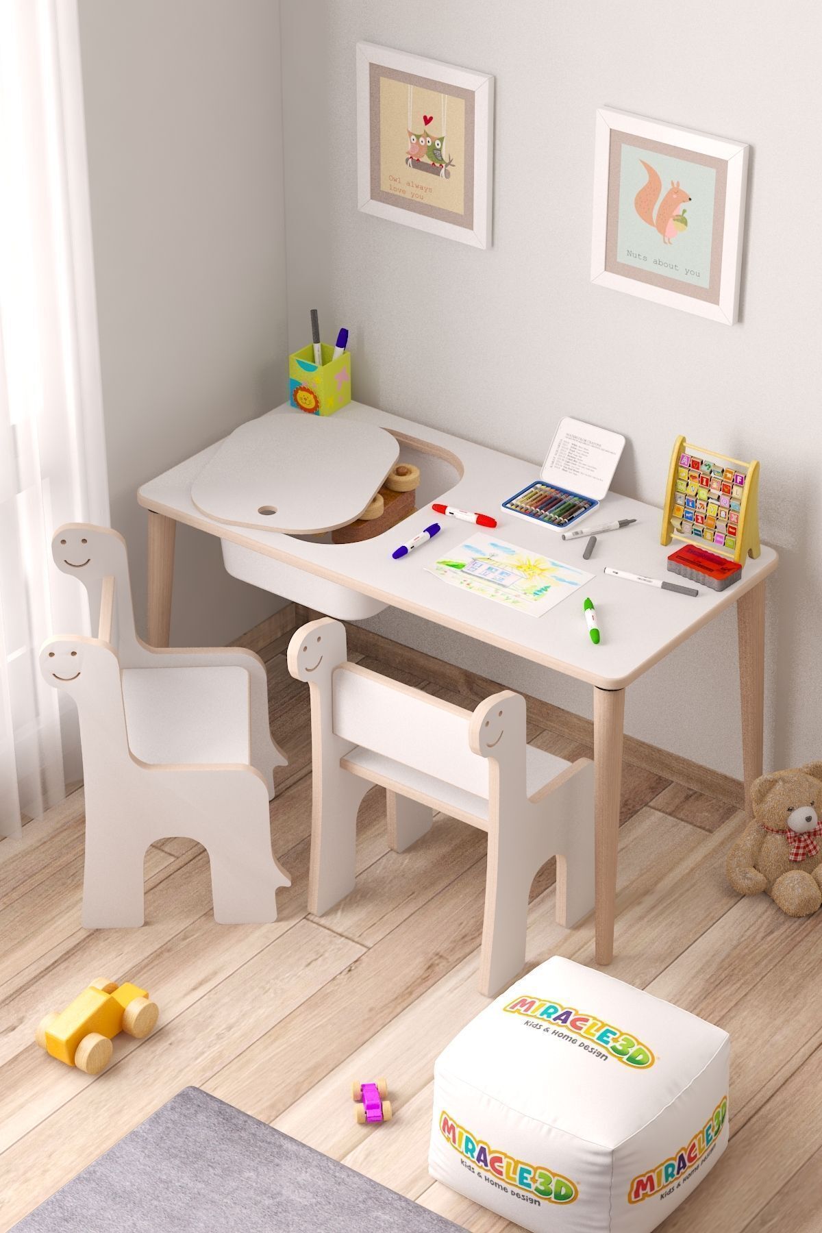 Children's Play Activity Desk Activity Desk