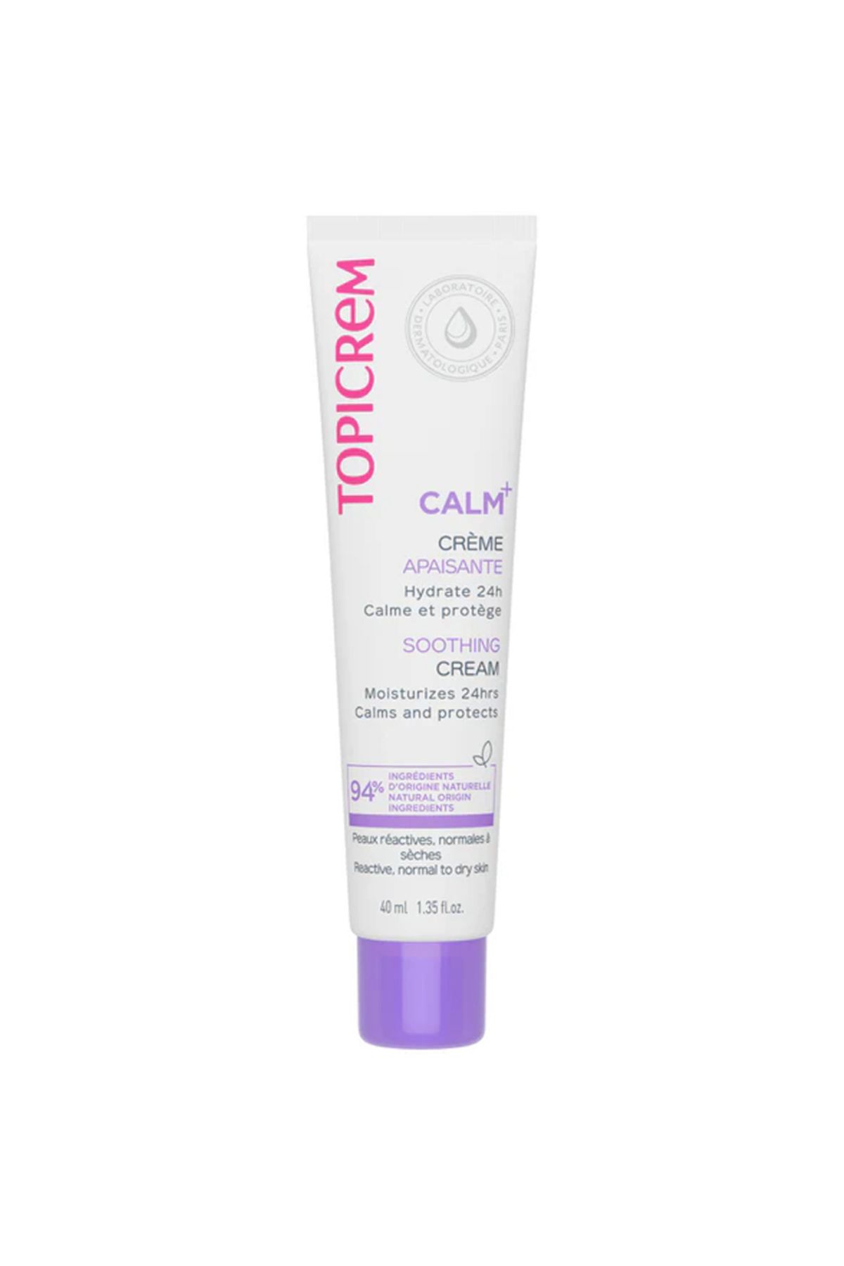 Topicrem-Calm+ Ultra Moisturizing Soothing Cream - Moisturizer 40ml 1