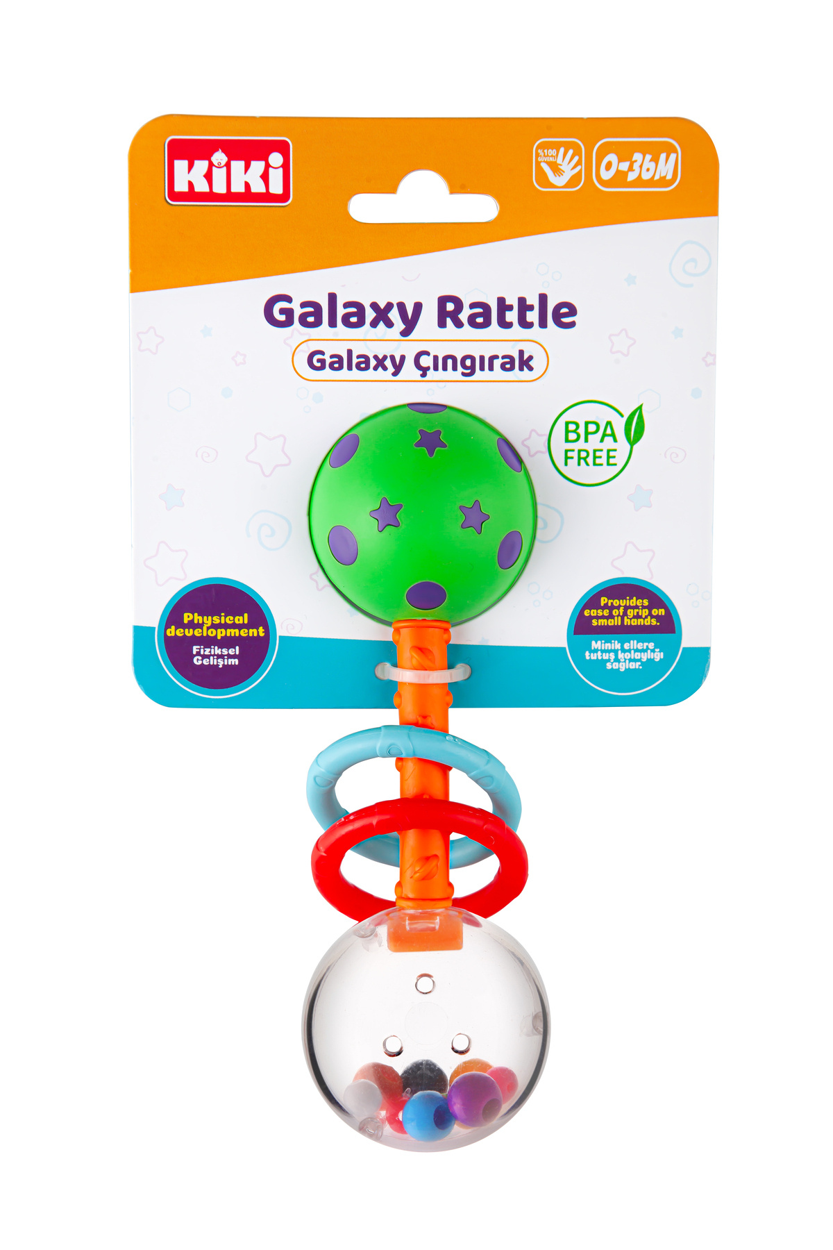 Kiki Bebeğimin Ilk Çıngırakları 4'lü Çıngırak & Dişlik Seti fotoğrafı 4 (önizleme)