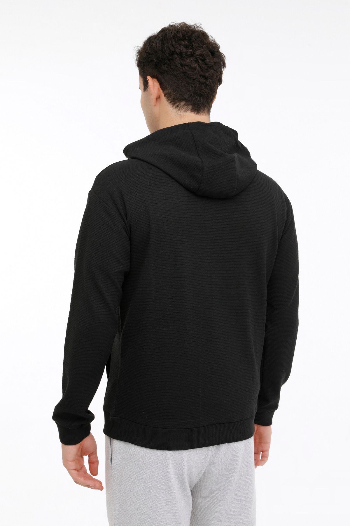 Kinetix-MR OTN87 BSC FZ HD 4FX Black Men's Tracksuit 2