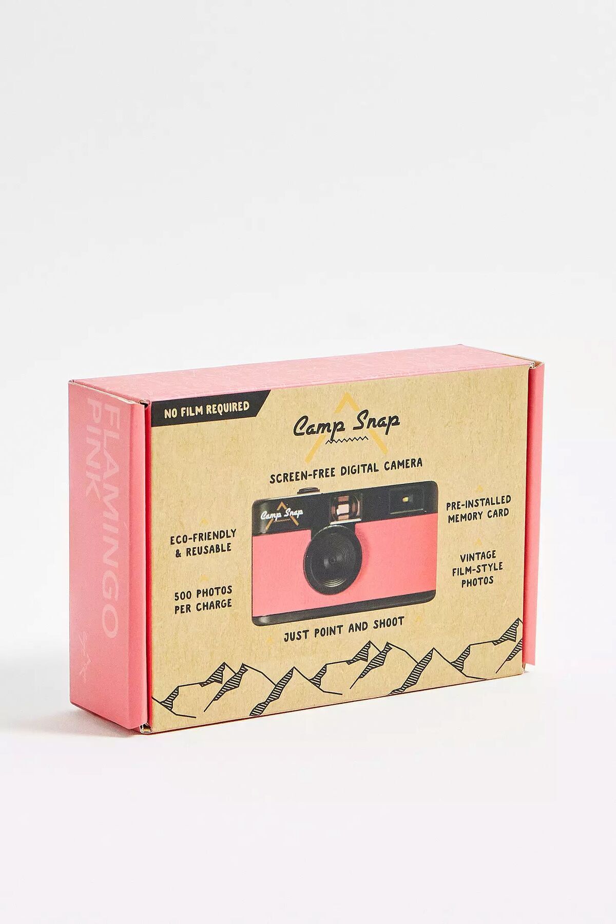 CAMP SNAP 103B Ekransız Dijital Kamera, Retro Stil, LED Flaş, 500 Fotoğraf  Kapasitesi - Fiyatı, Yorumları