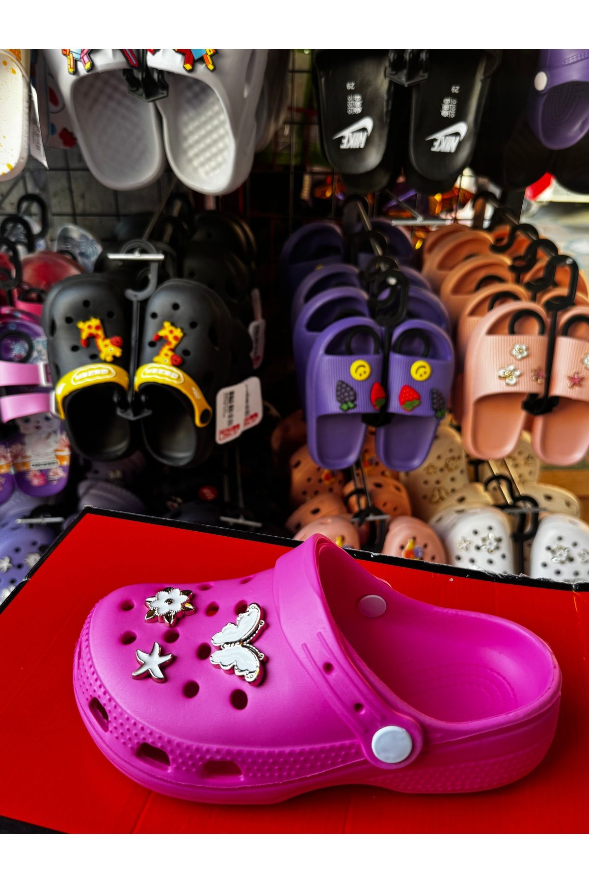 mikam-Girl's New Season Quality Cross Comfortable Light Daily Slippers\Beach Slippers 3
