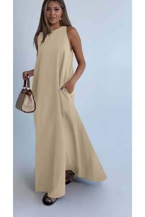My Jest Fashion Elbise-S - BEJ