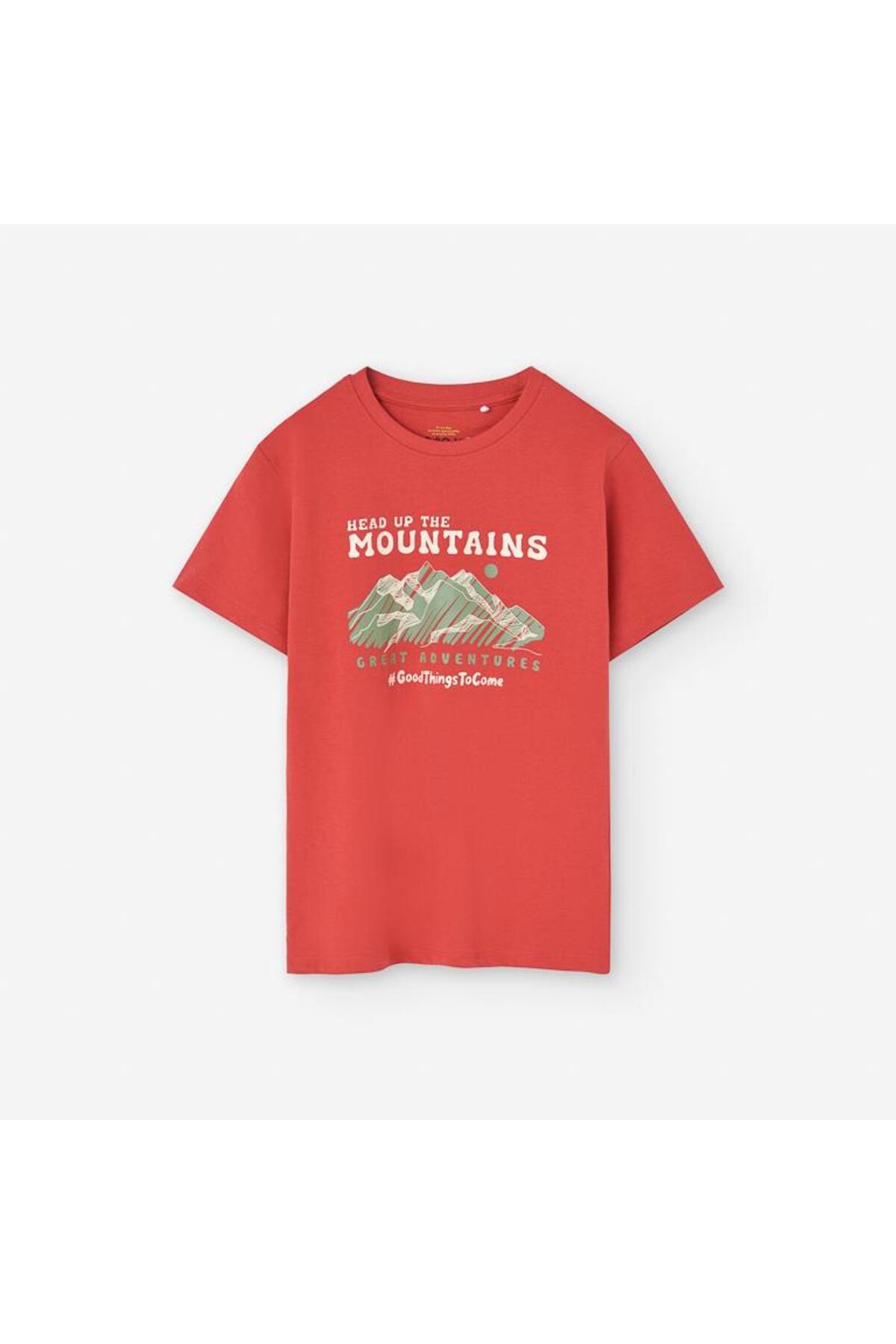 LOSAN-Boy's Tshirt 3-12 Years Old Tile Printed 3
