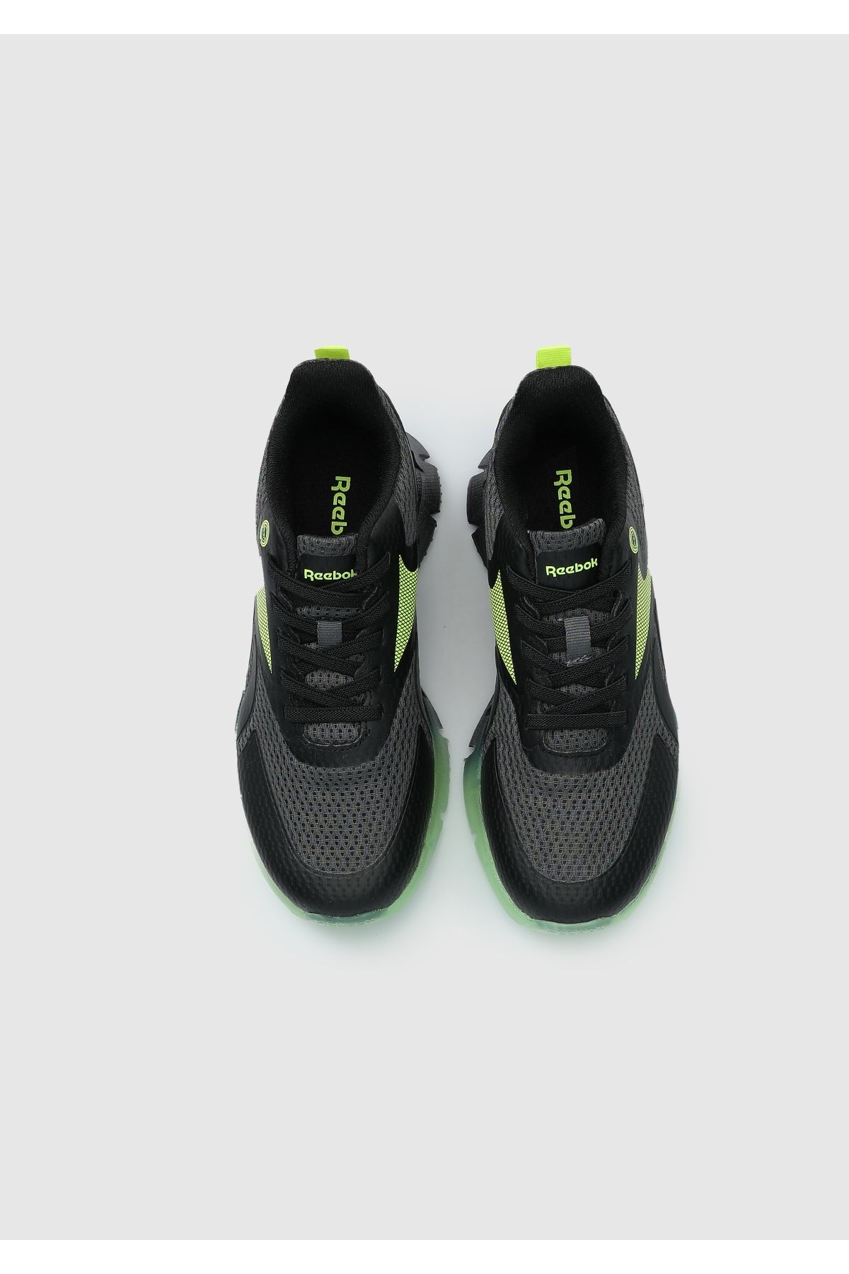 Reebok-Zig N' Glow Black Unisex Elastic Running Shoes - 100201764 5