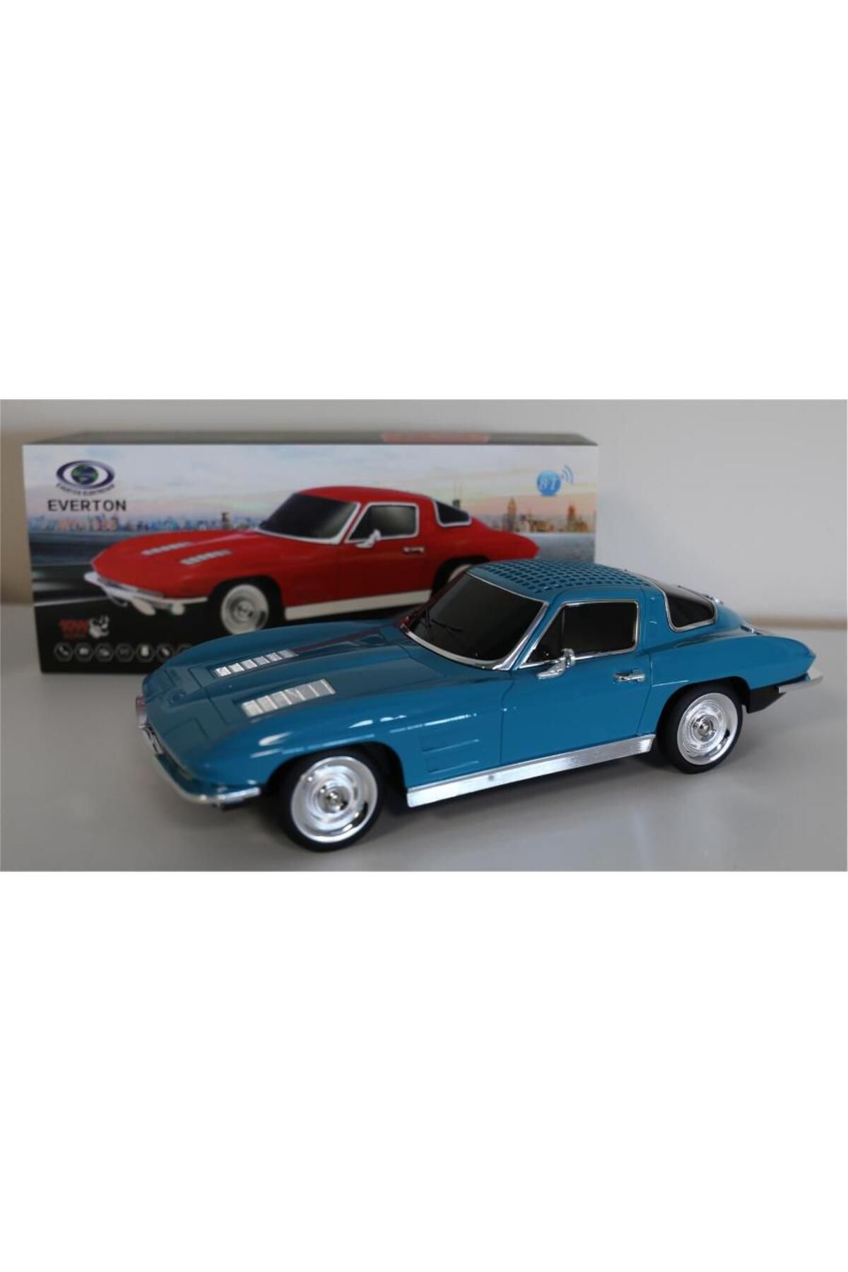 Everton RT-1956 Zümrüt Yeşili (Emerald) Arabalı Bluetooth Fm-Usb-Tf-Aux Şarjlı Nostaljik Radyo