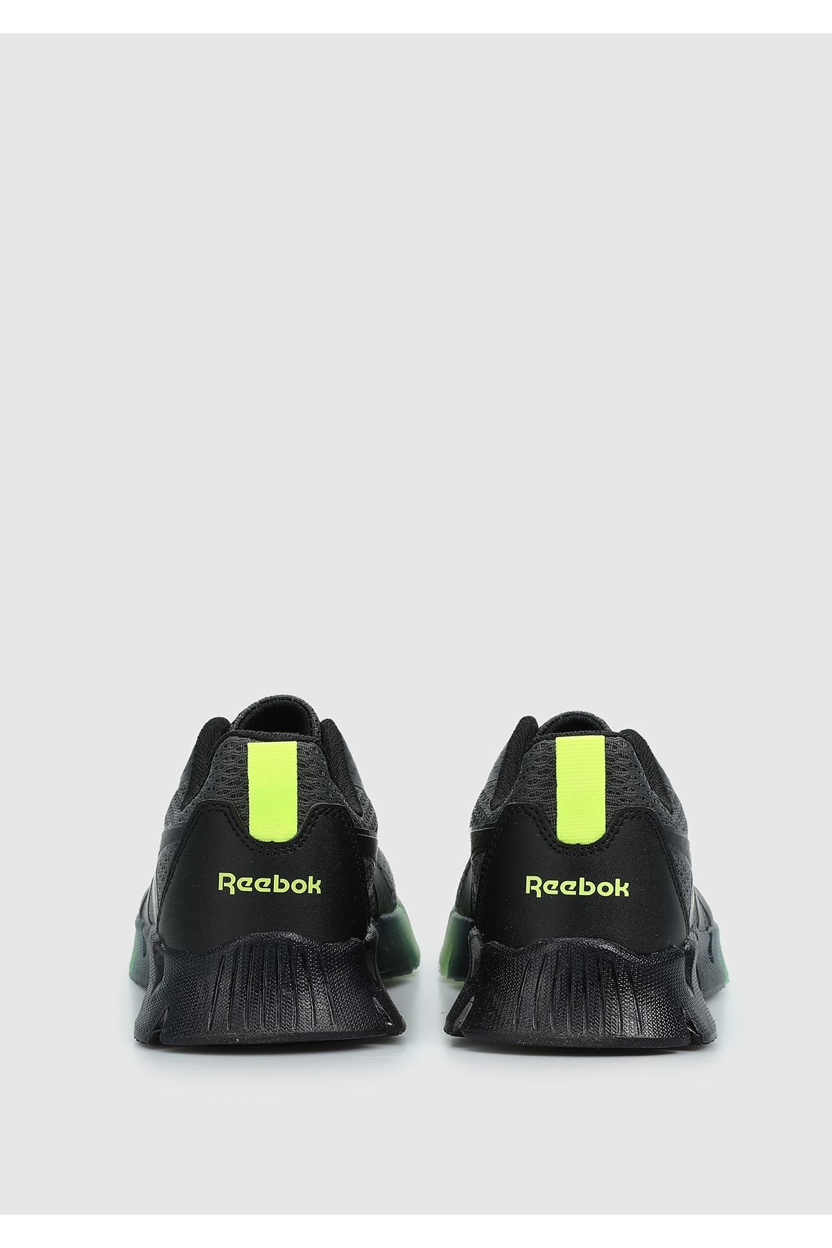 Reebok-Zig N' Glow Black Unisex Elastic Running Shoes - 100201764 4