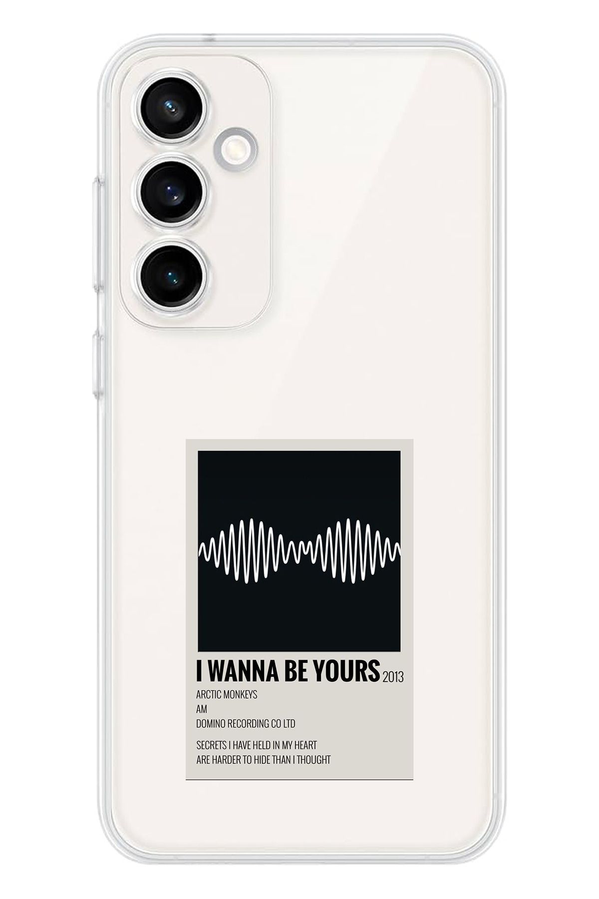 TechTree Samsung Galaxy S23 Fe Uyumlu I Wanna Be Yours Şeffaf Silikon Kılıf