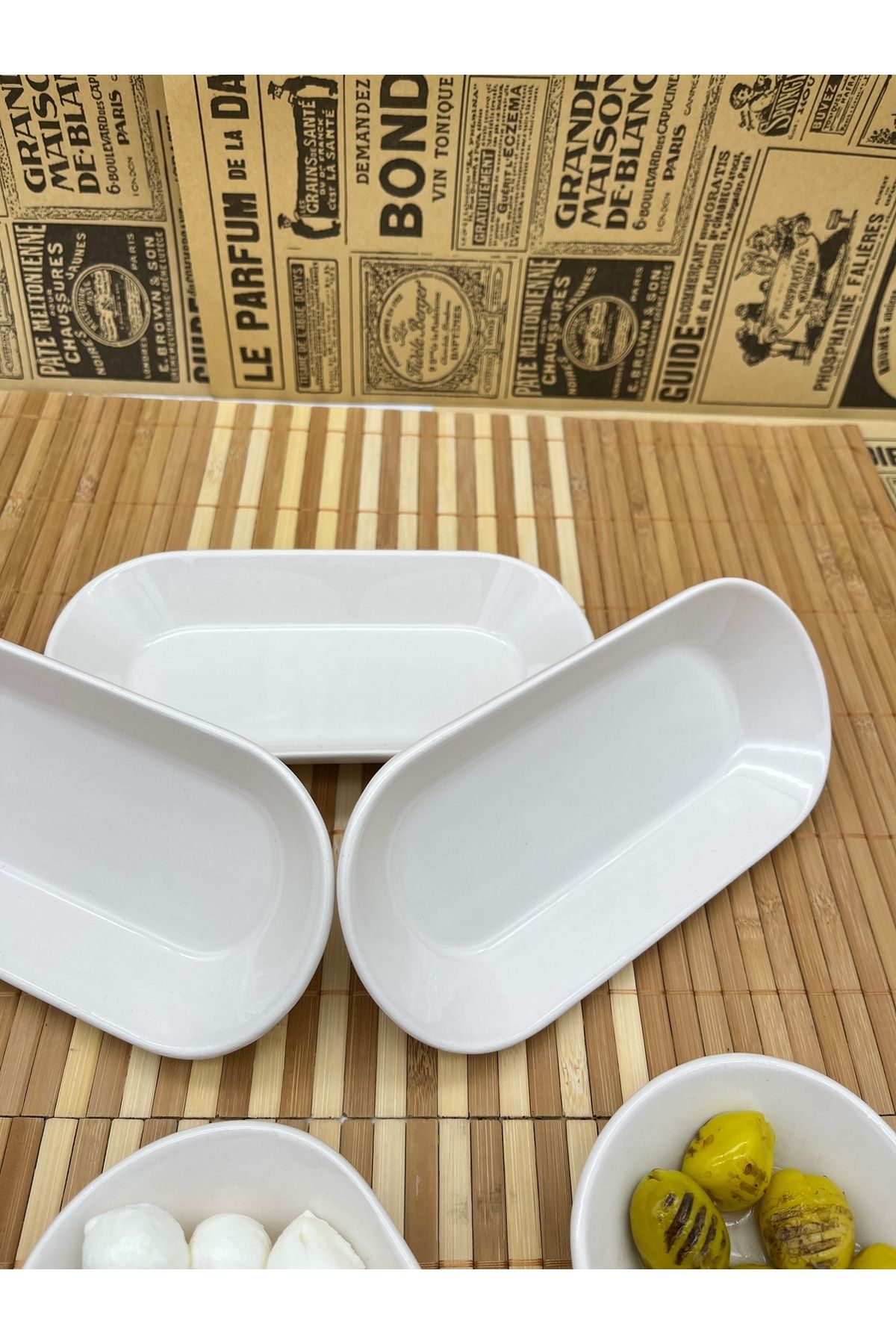 ALCE-Set of 6 Ceramic Breakfast Snack Bowl Sauce Bowl Jam Bowl Venus 5