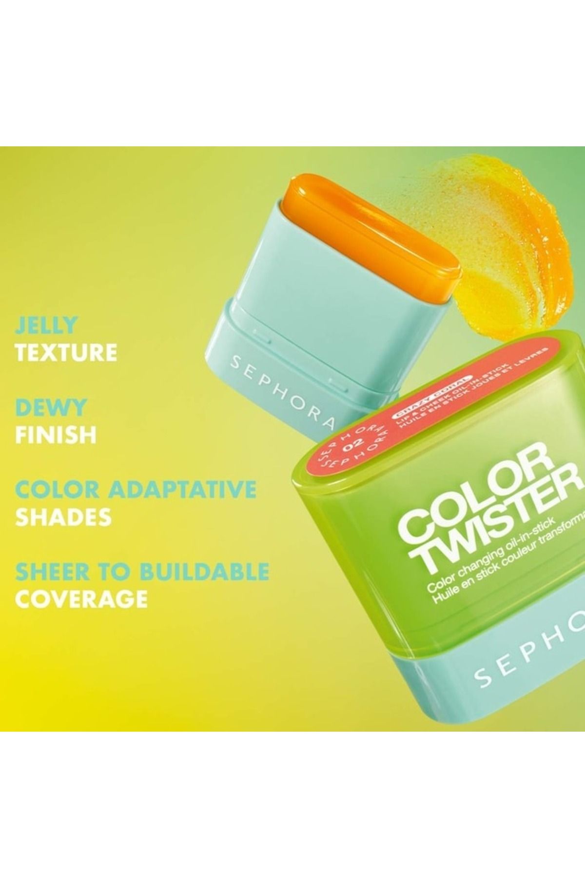 SEPHORA-COLLECTION Color Twister Oil-in-Stick for Lip & Cheek 03 Bizarre Berry 8.5ml 6